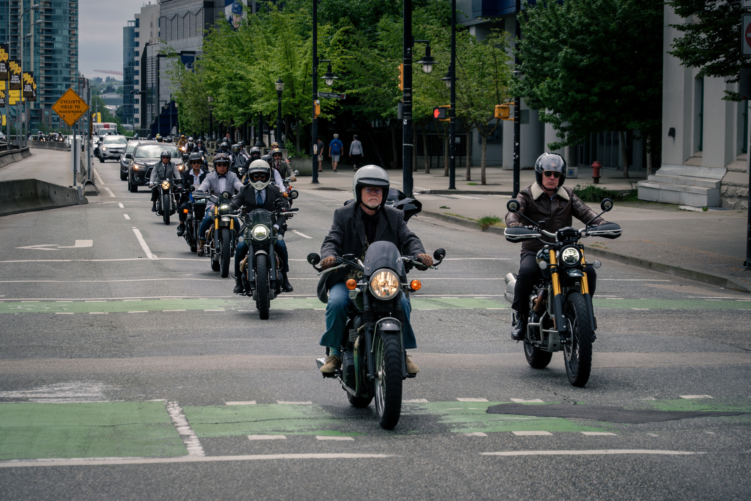 Distinguished gentleman’s ride Vancouver 2023. Roaming Reflections of Motorcycle Life