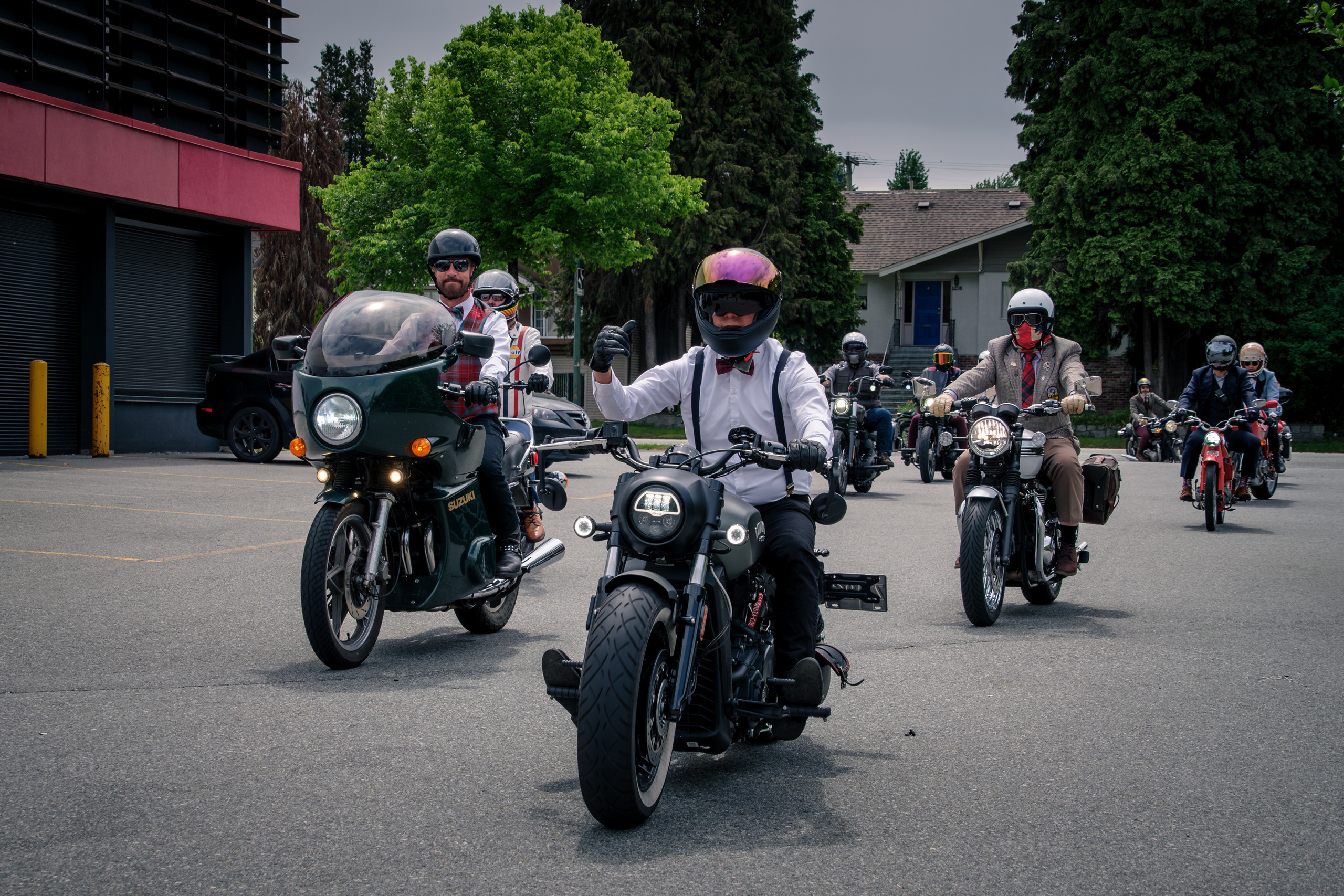 Distinguished gentleman’s ride Vancouver 2023. Roaming Reflections of Motorcycle Life