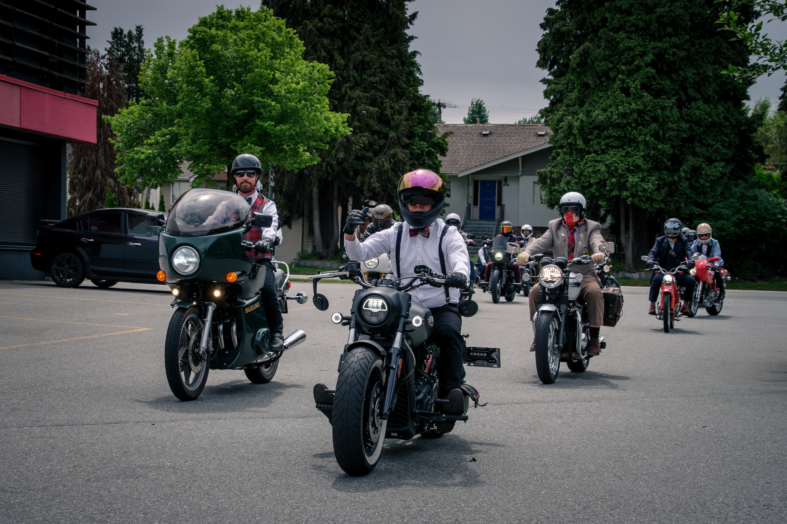 Distinguished gentleman’s ride Vancouver 2023. Roaming Reflections of Motorcycle Life