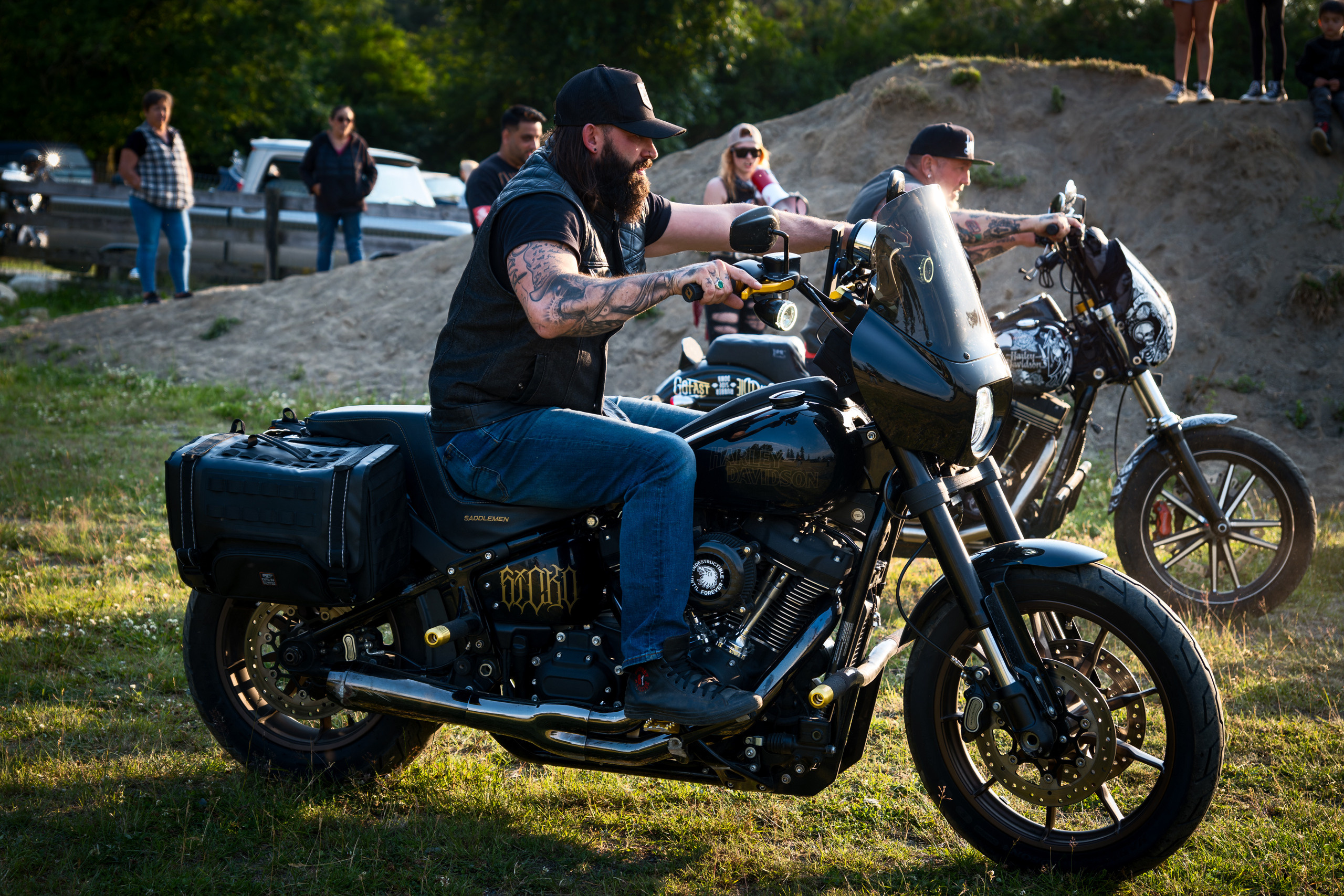 Fraser Valley Tacos & Tires Cruise in Fest by Lords of Gastown 2023. Roaming Reflections of Motorcycle Life