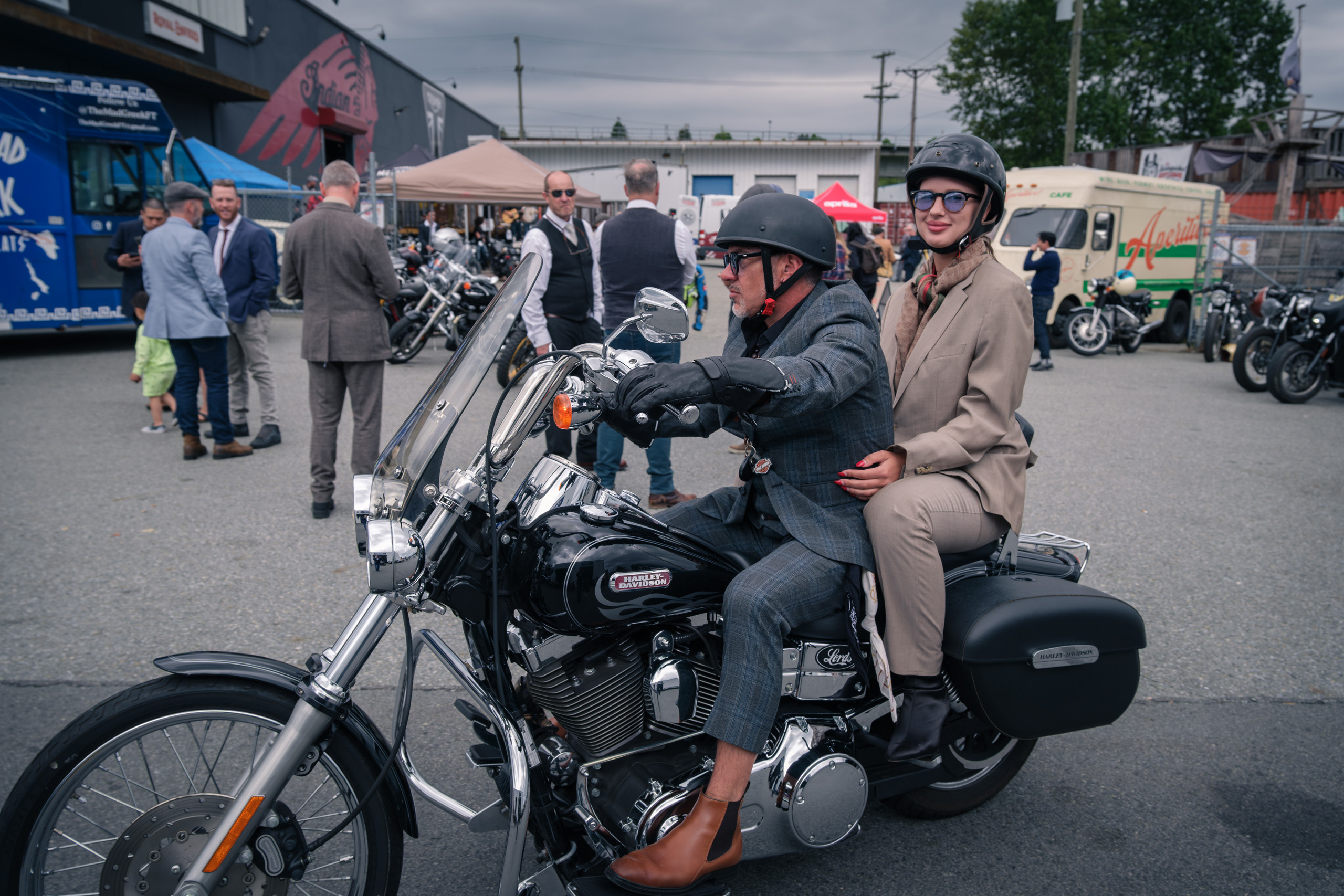 Distinguished gentleman’s ride Vancouver 2023. Roaming Reflections of Motorcycle Life