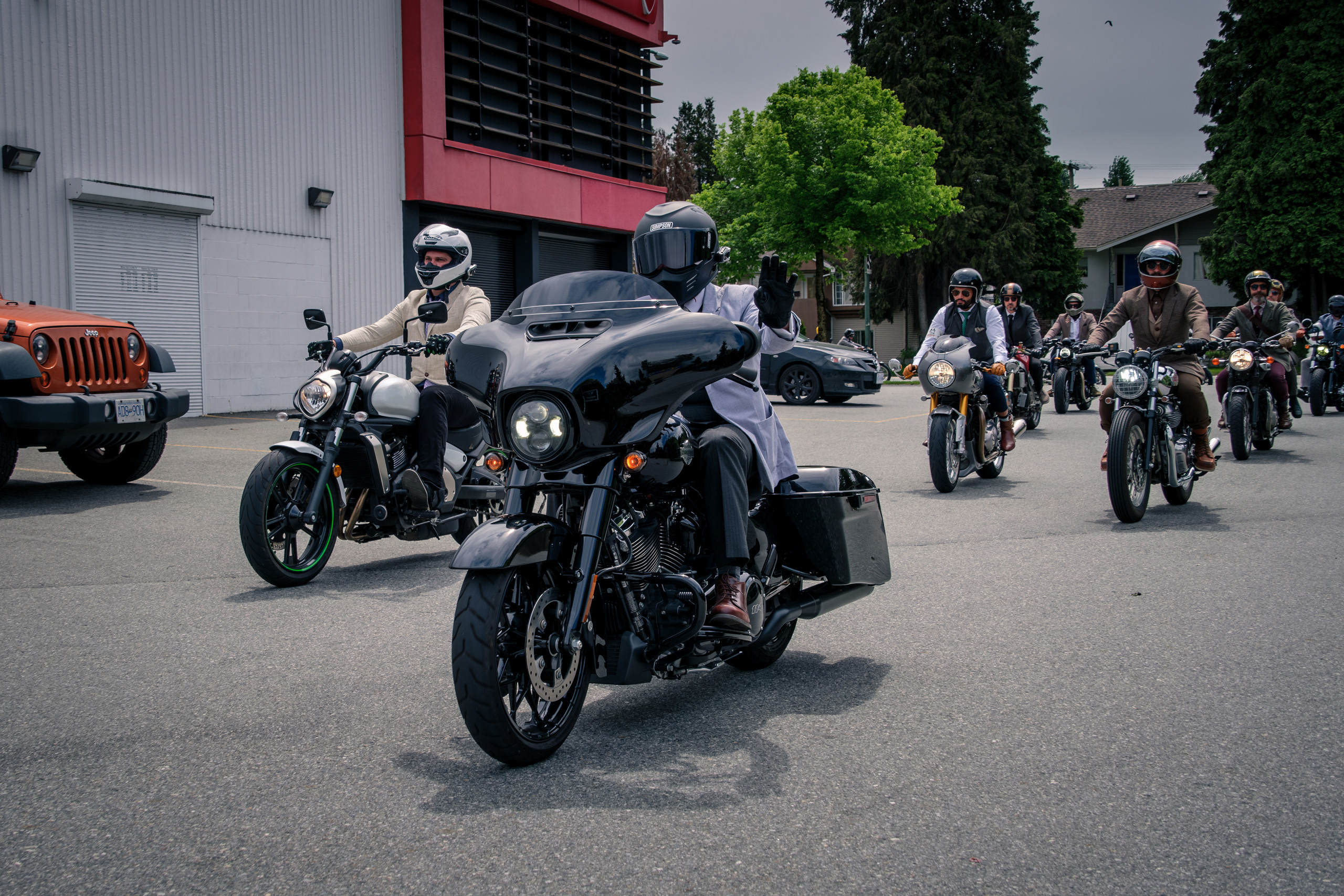 Distinguished gentleman’s ride Vancouver 2023. Roaming Reflections of Motorcycle Life
