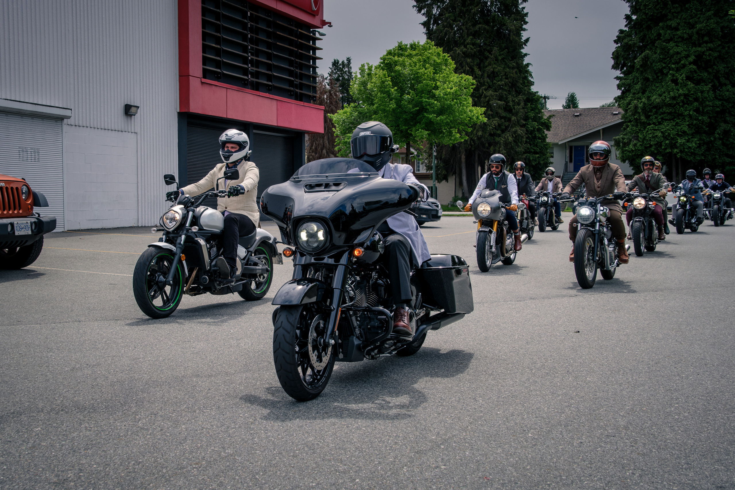 Distinguished gentleman’s ride Vancouver 2023. Roaming Reflections of Motorcycle Life