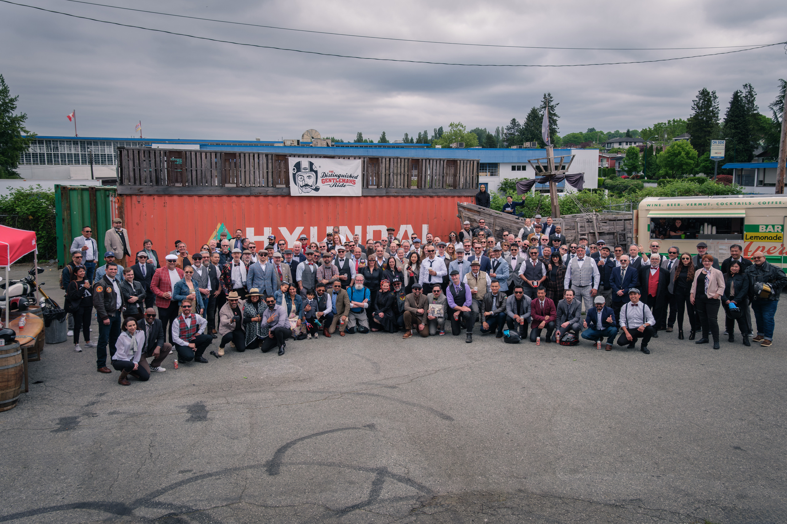 Distinguished gentleman’s ride Vancouver 2023. Roaming Reflections of Motorcycle Life