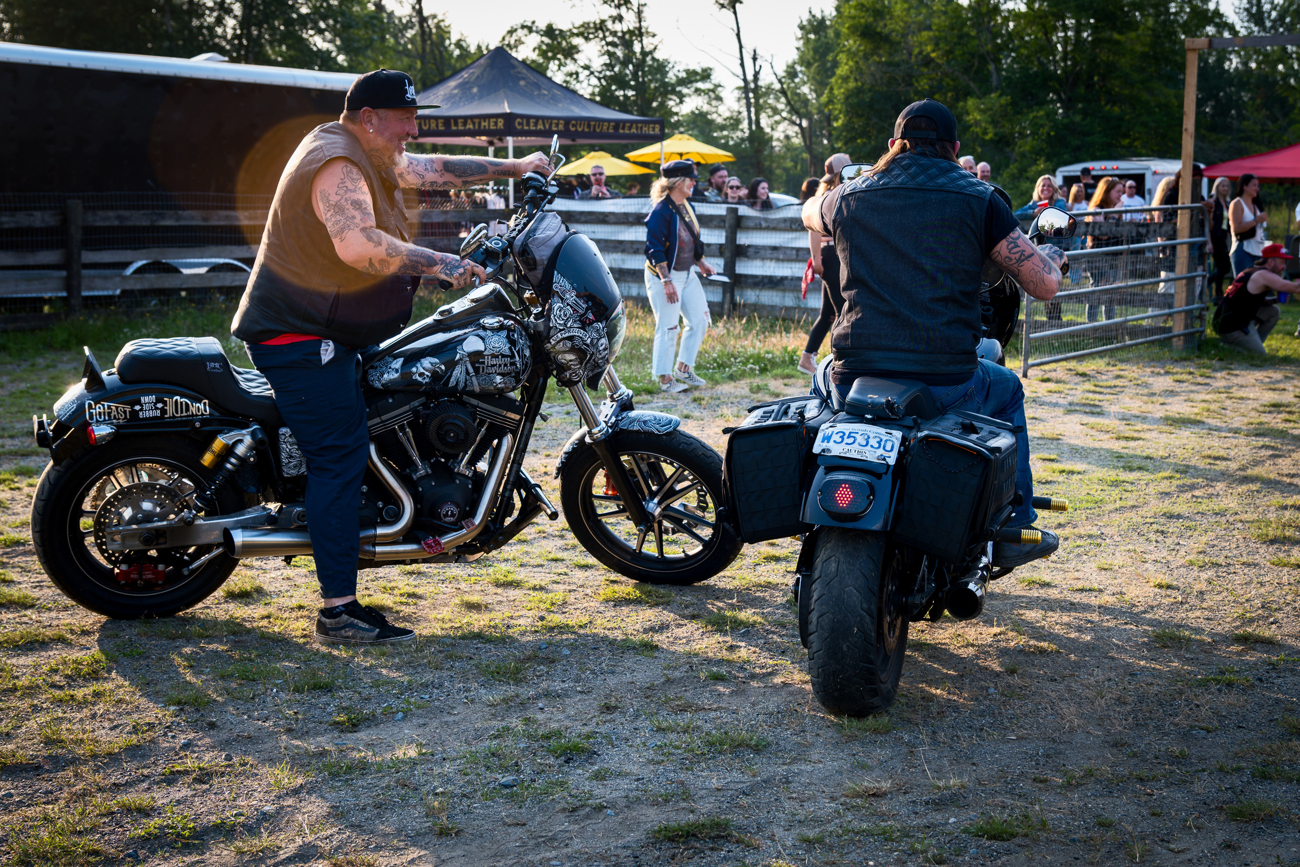 Fraser Valley Tacos & Tires Cruise in Fest by Lords of Gastown 2023. Roaming Reflections of Motorcycle Life