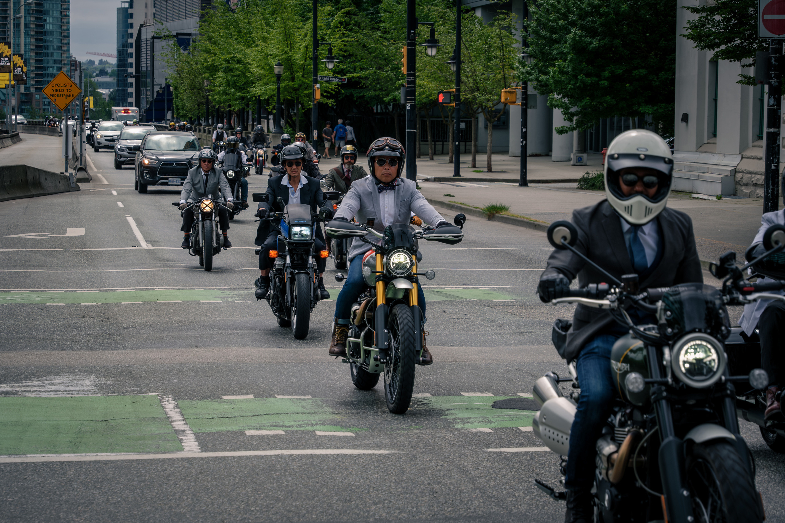 Distinguished gentleman’s ride Vancouver 2023. Roaming Reflections of Motorcycle Life