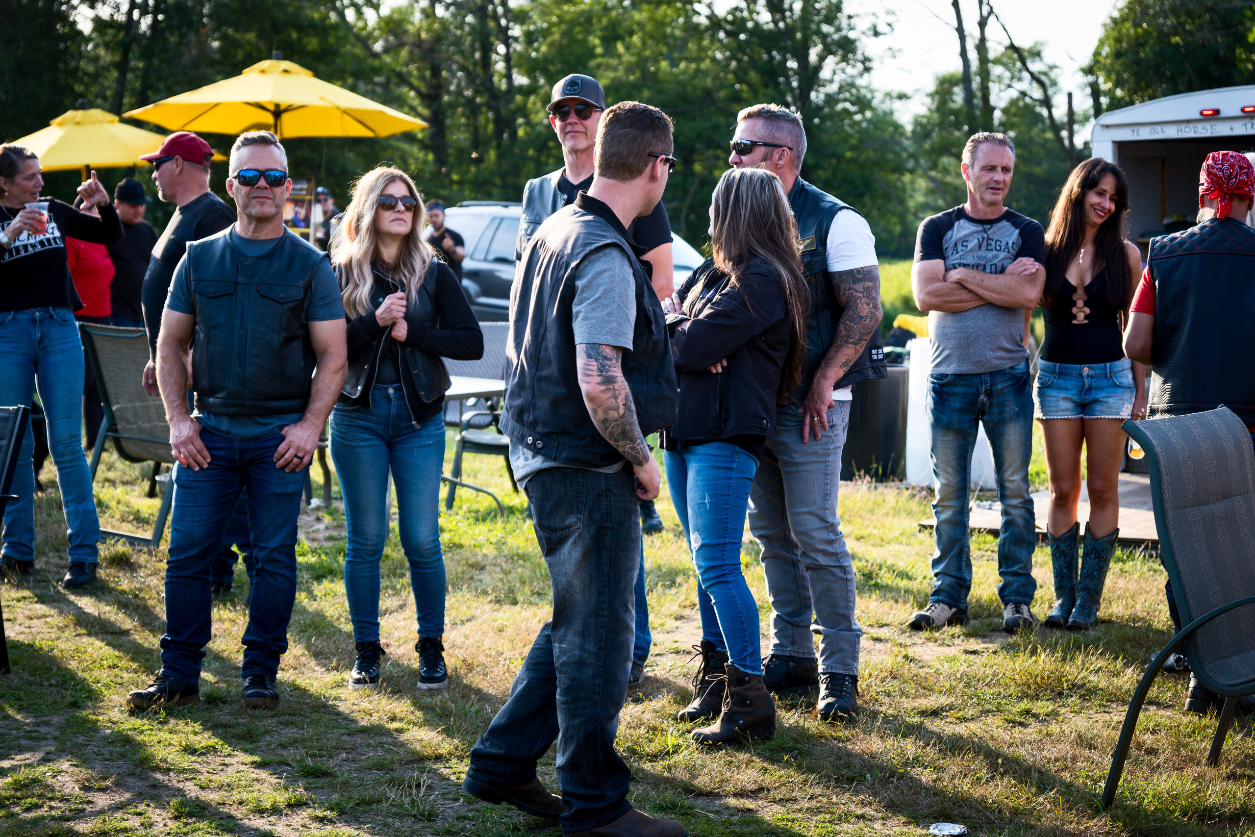 Fraser Valley Tacos & Tires Cruise in Fest by Lords of Gastown 2023. Roaming Reflections of Motorcycle Life