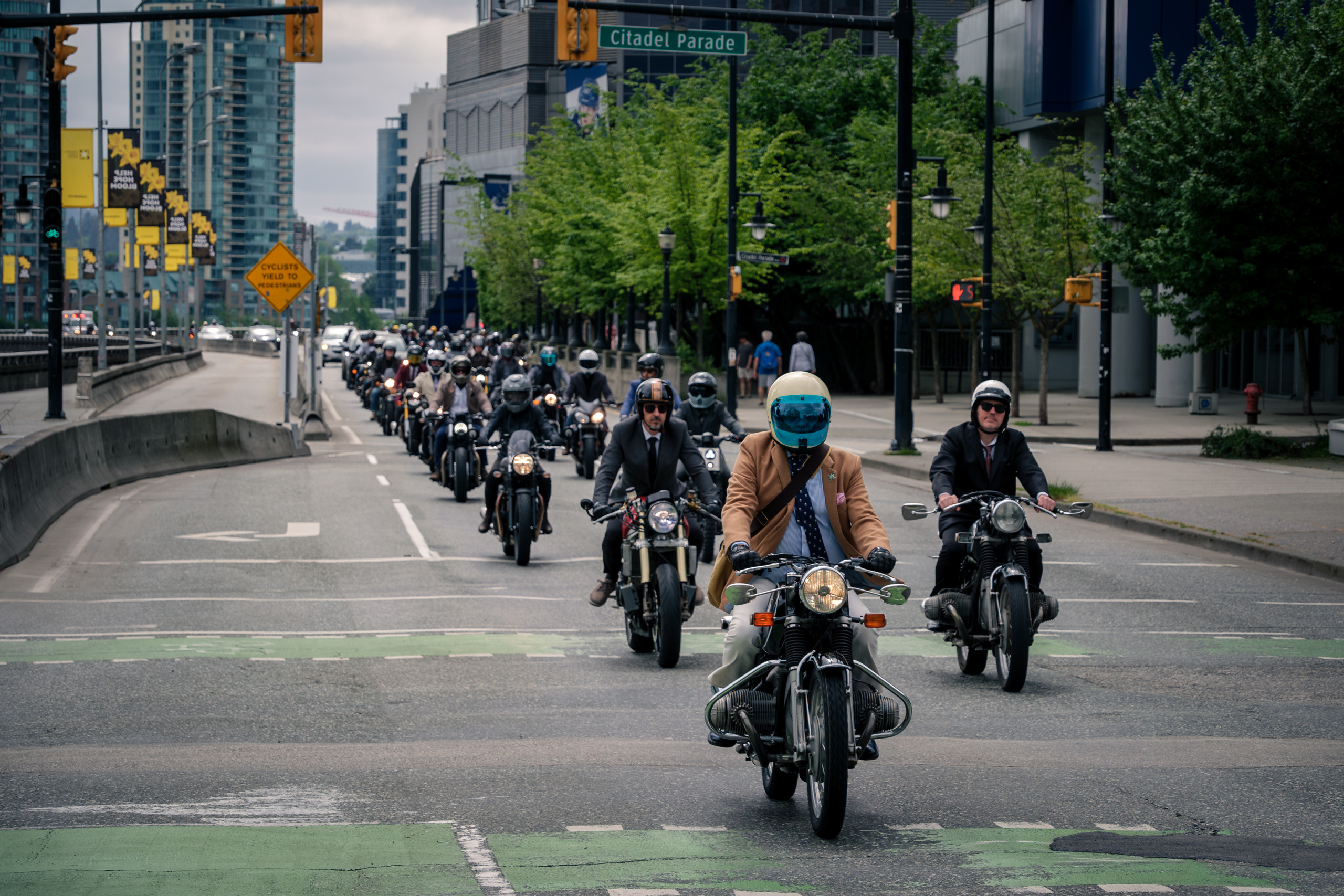 Distinguished gentleman’s ride Vancouver 2023. Roaming Reflections of Motorcycle Life