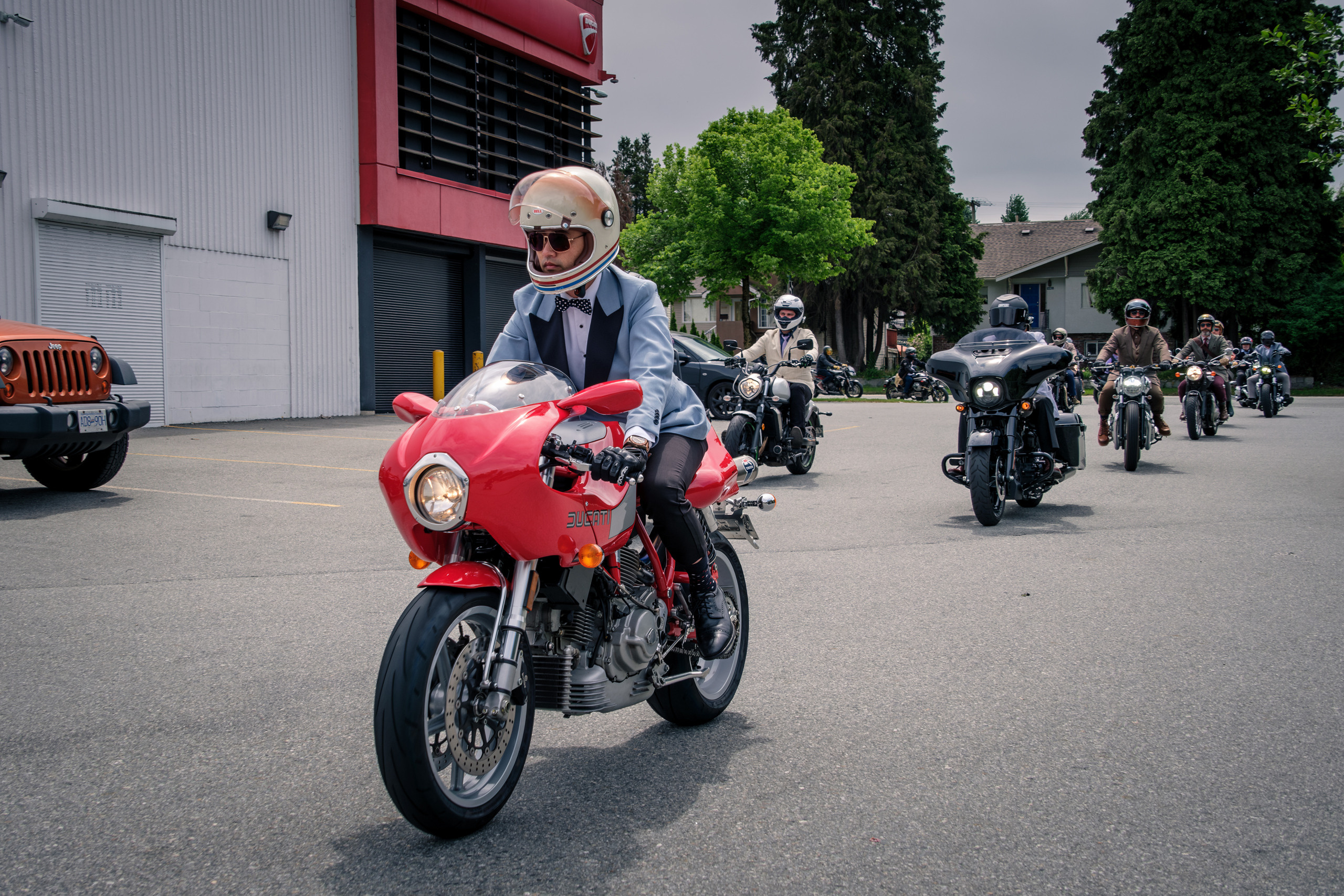Distinguished gentleman’s ride Vancouver 2023. Roaming Reflections of Motorcycle Life