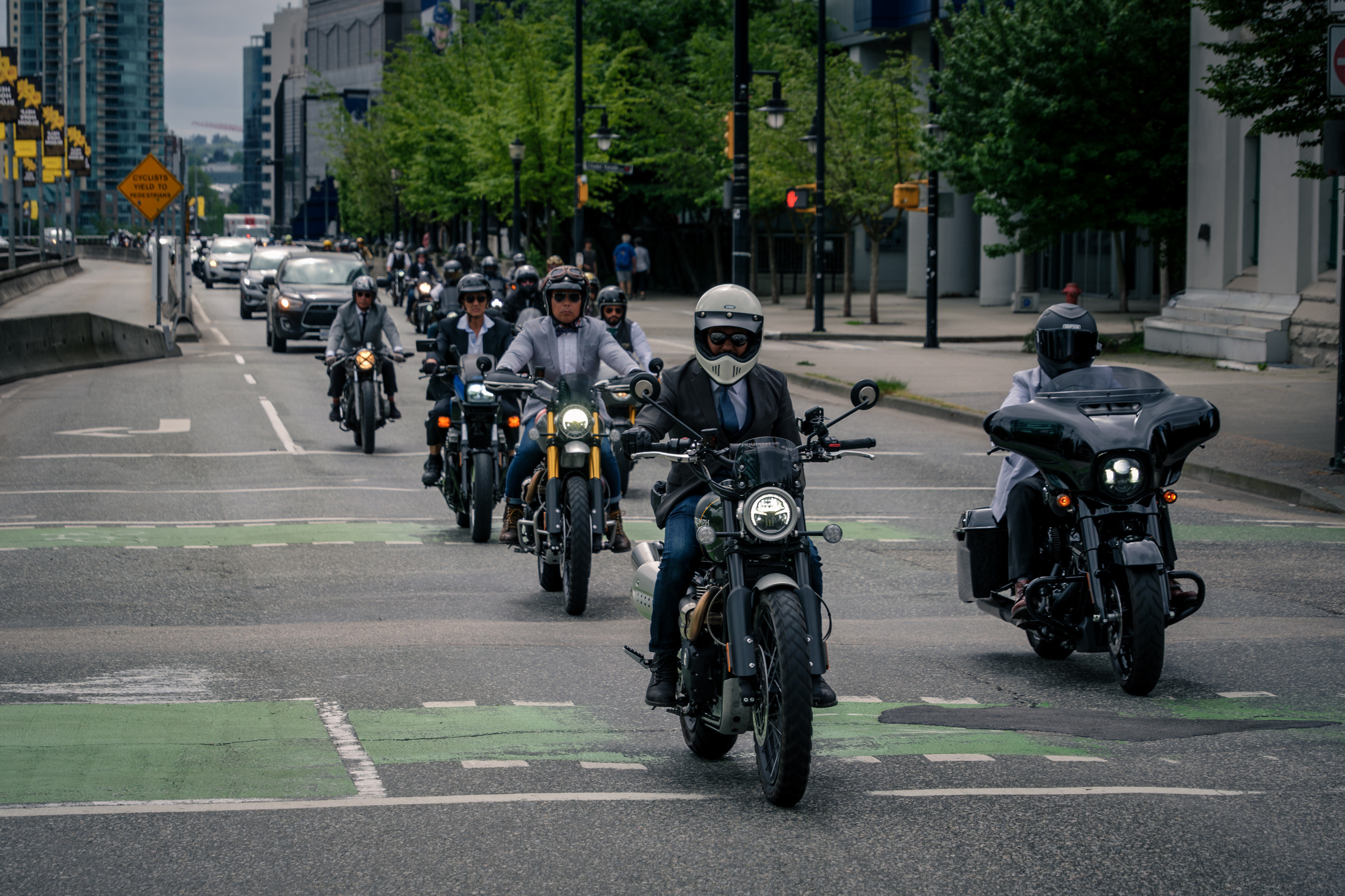 Distinguished gentleman’s ride Vancouver 2023. Roaming Reflections of Motorcycle Life