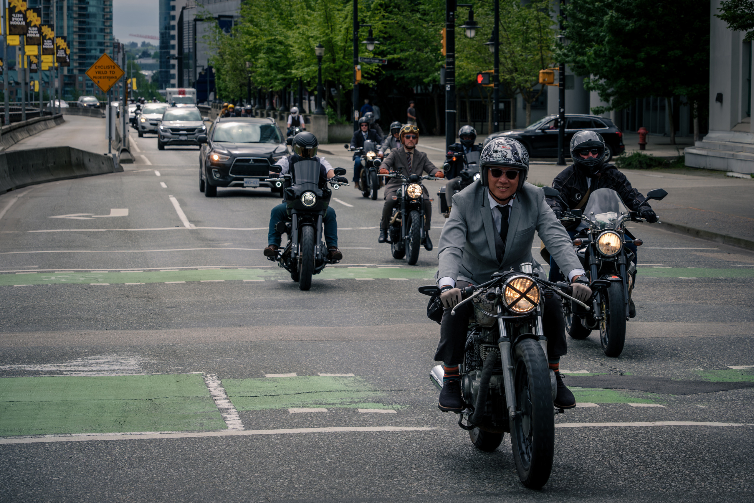 Distinguished gentleman’s ride Vancouver 2023. Roaming Reflections of Motorcycle Life