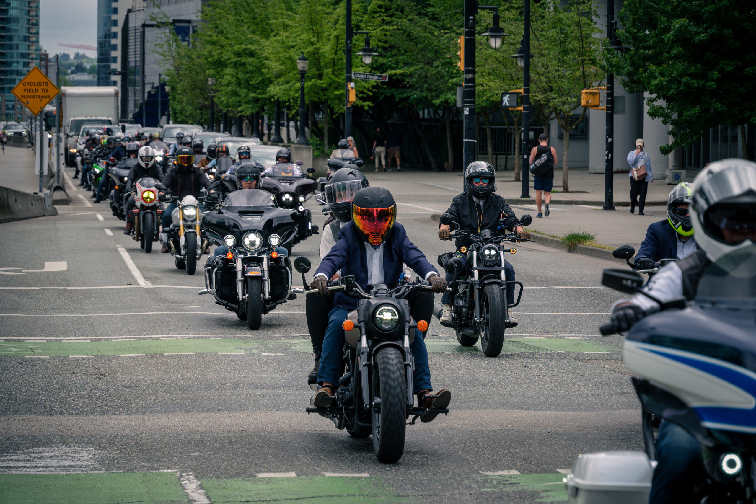 Distinguished gentleman’s ride Vancouver 2023. Roaming Reflections of Motorcycle Life