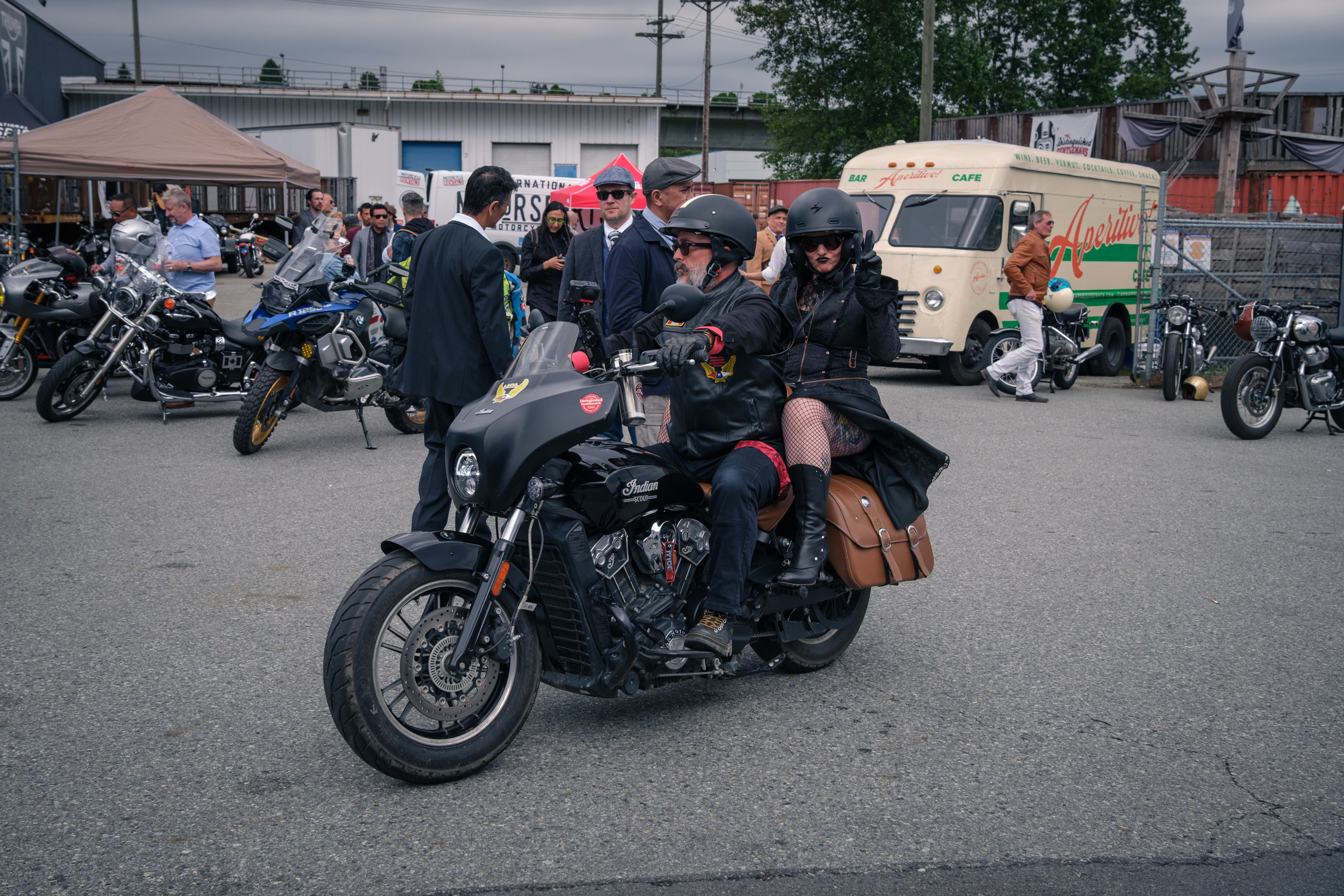 Distinguished gentleman’s ride Vancouver 2023. Roaming Reflections of Motorcycle Life