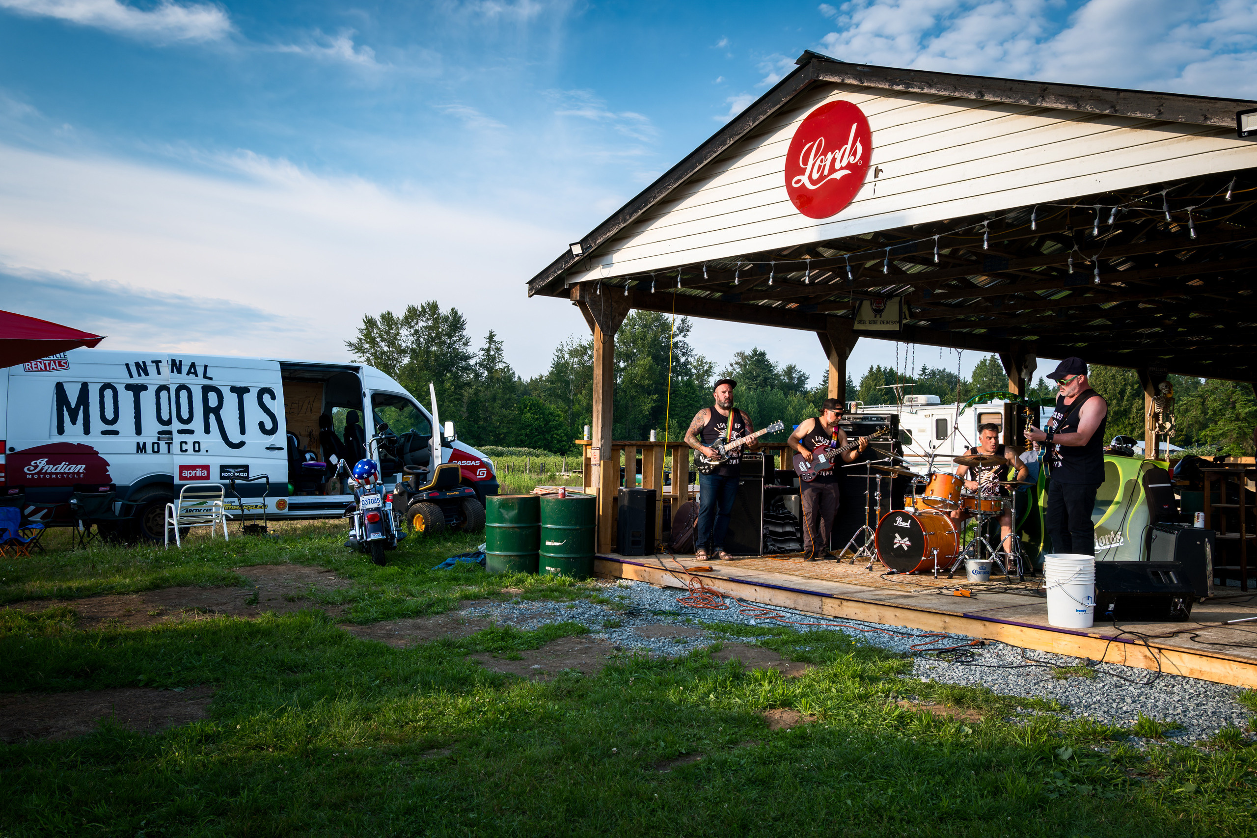 Fraser Valley Tacos & Tires Cruise in Fest by Lords of Gastown 2023. Roaming Reflections of Motorcycle Life