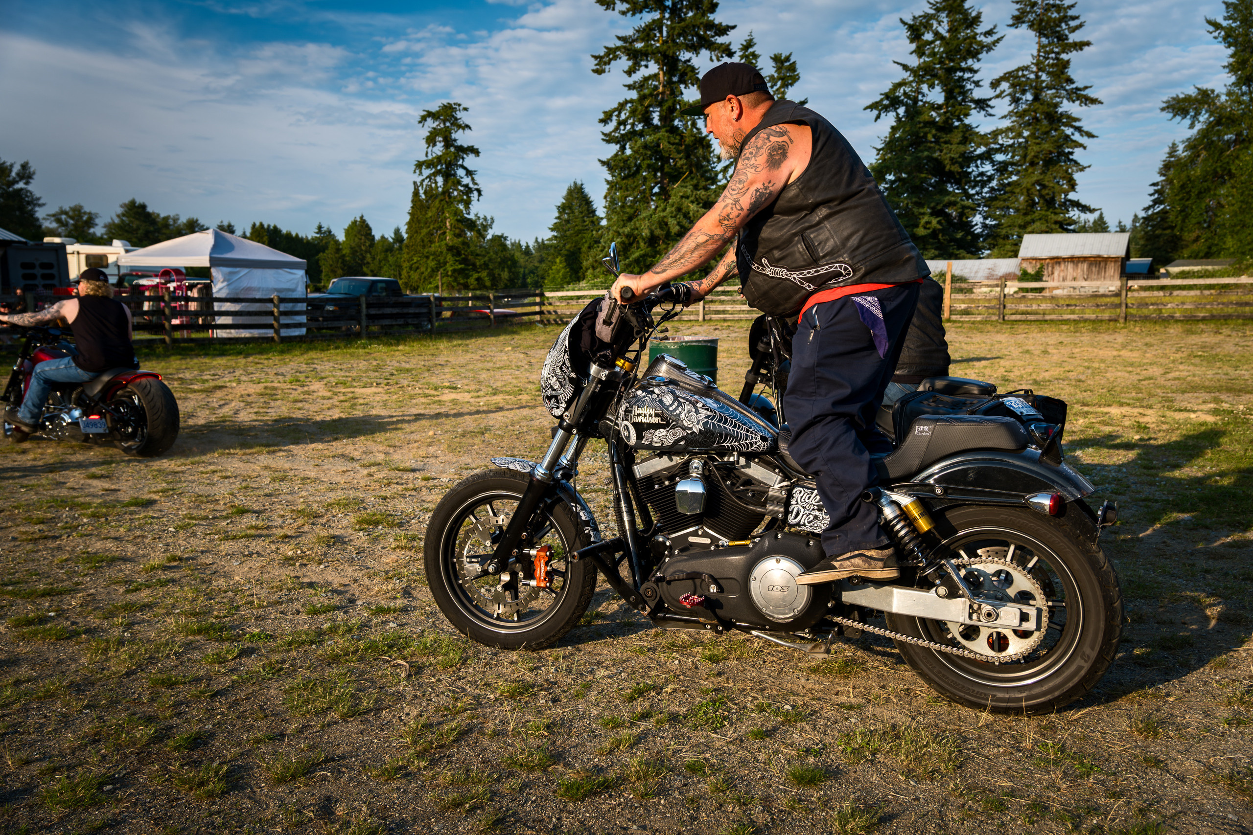 Fraser Valley Tacos & Tires Cruise in Fest by Lords of Gastown 2023. Roaming Reflections of Motorcycle Life