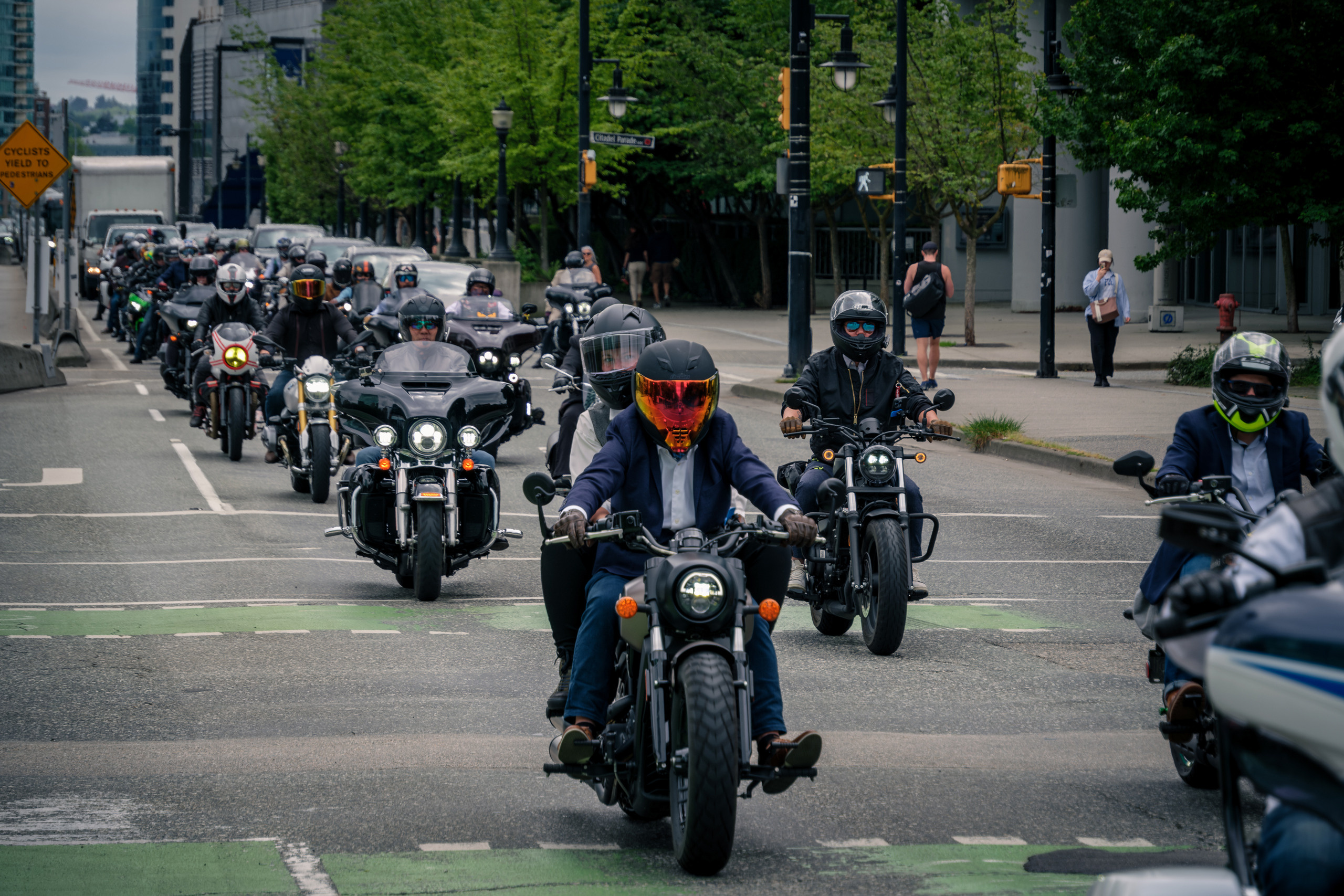 Distinguished gentleman’s ride Vancouver 2023. Roaming Reflections of Motorcycle Life