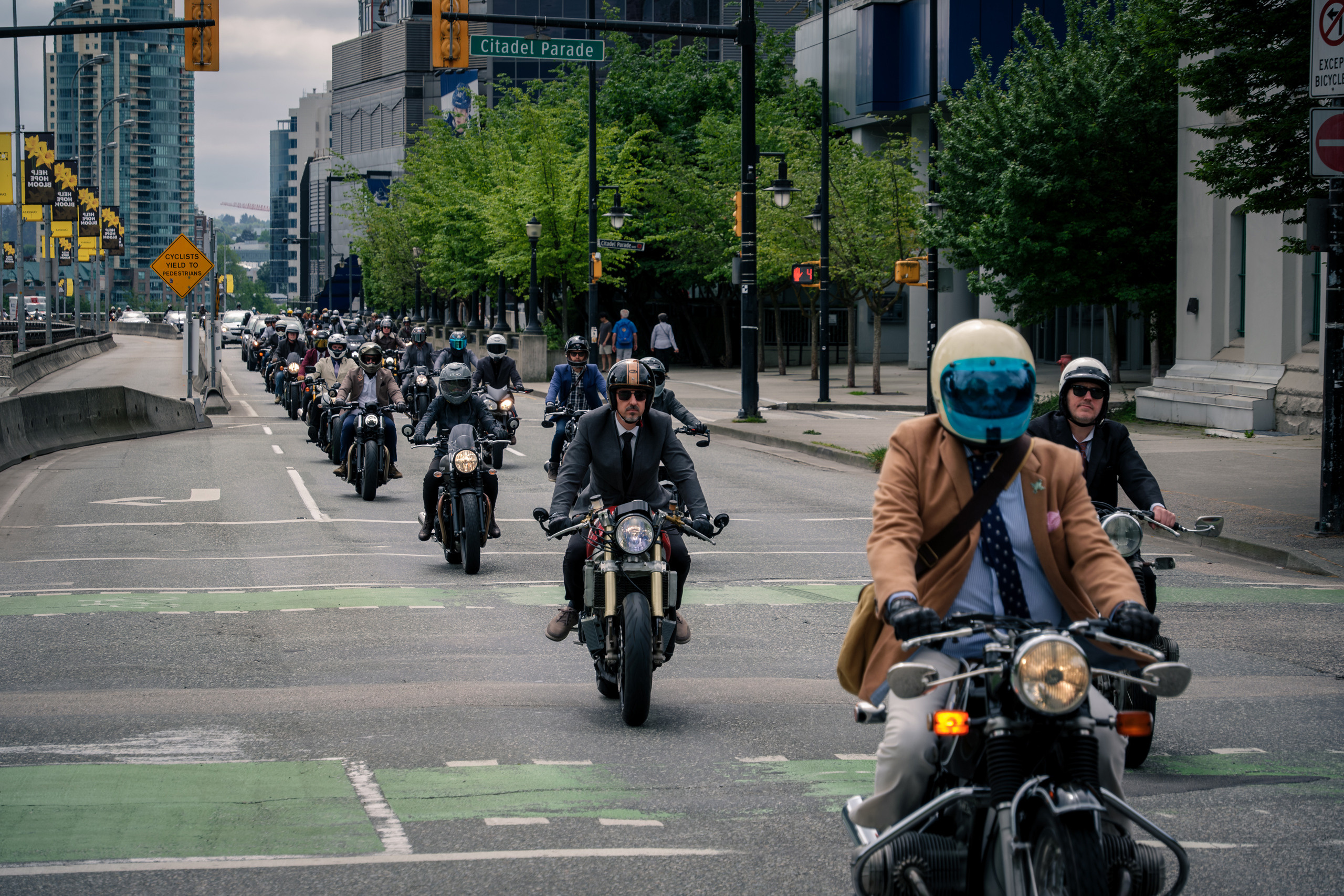 Distinguished gentleman’s ride Vancouver 2023. Roaming Reflections of Motorcycle Life