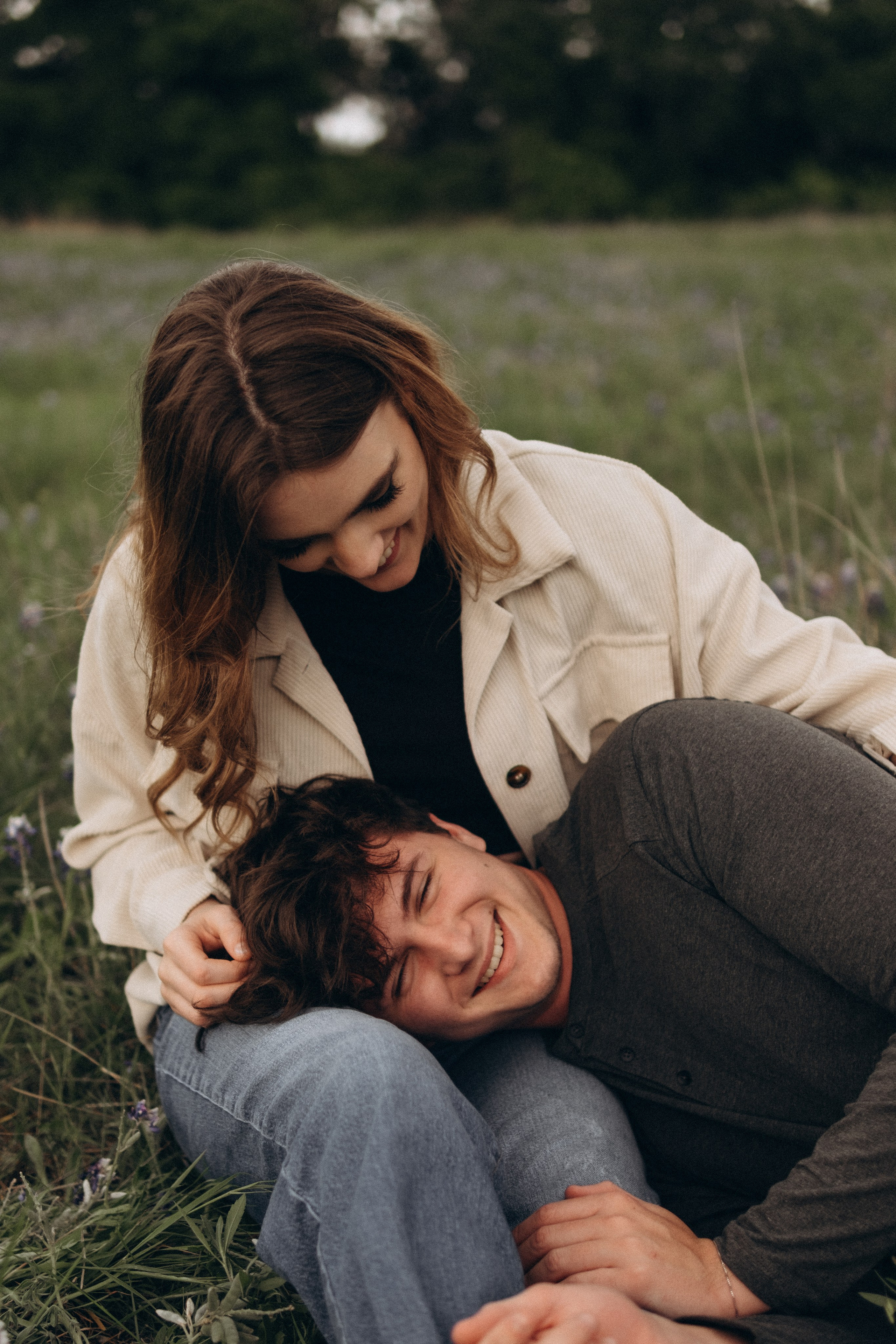 LOVE IN BLUEBONNETS. Lens Captures Life