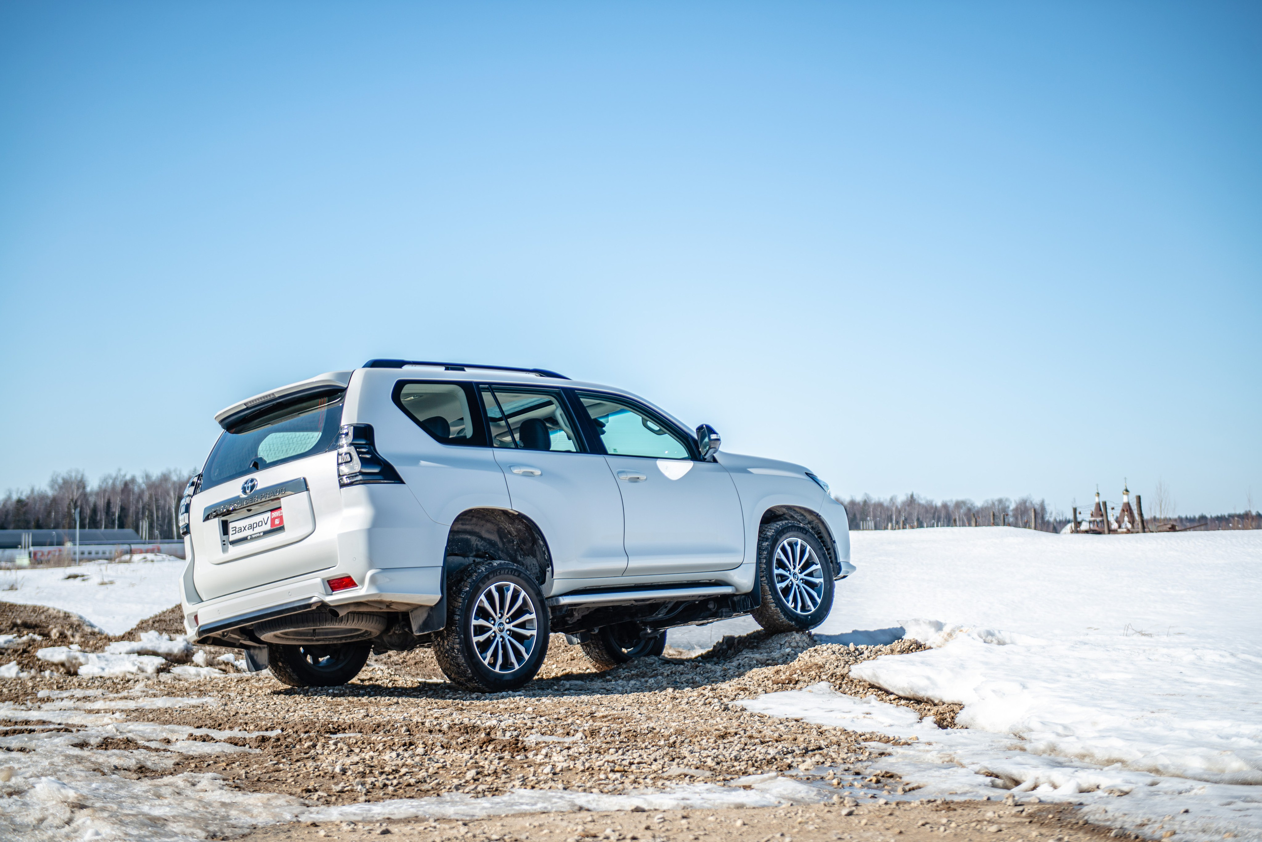 Автомобильная фотосъемка Toyota Prado 2022. ФОТОГРАФ МЕКСИКА КИНТАНА-РОО