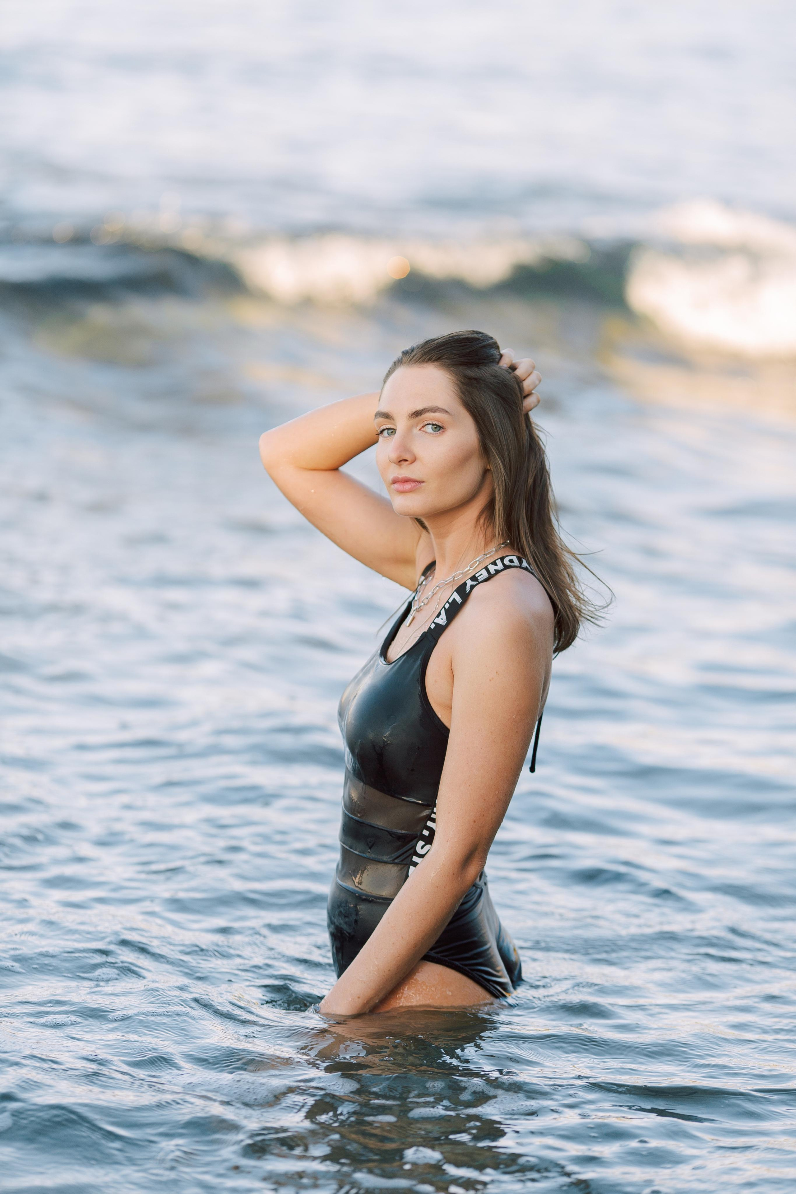 Photo session on the beach with rocks morning time. Professional Photographer in Alanya, Side, Belek, Antalya. Turkiye