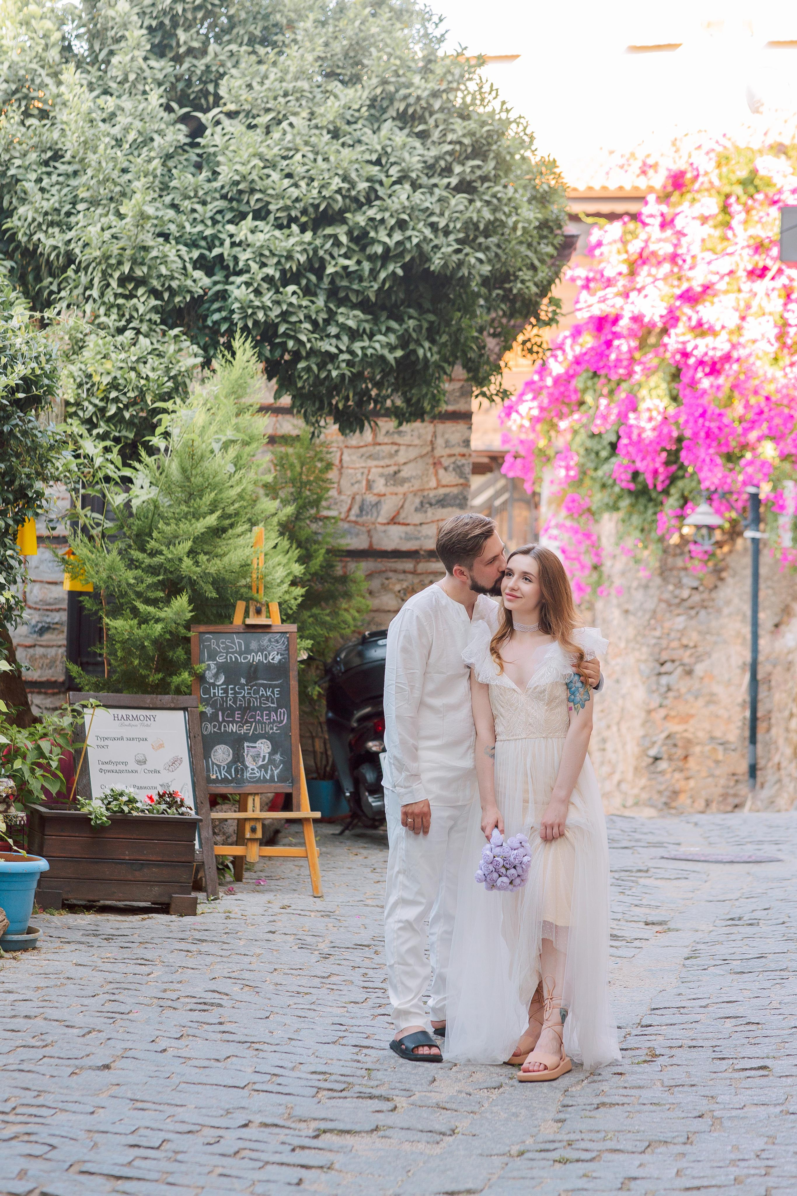 Romantic Love Story at Alanya Castle | Couple Photography. Professional Photographer in Alanya, Side, Belek, Antalya. Turkiye