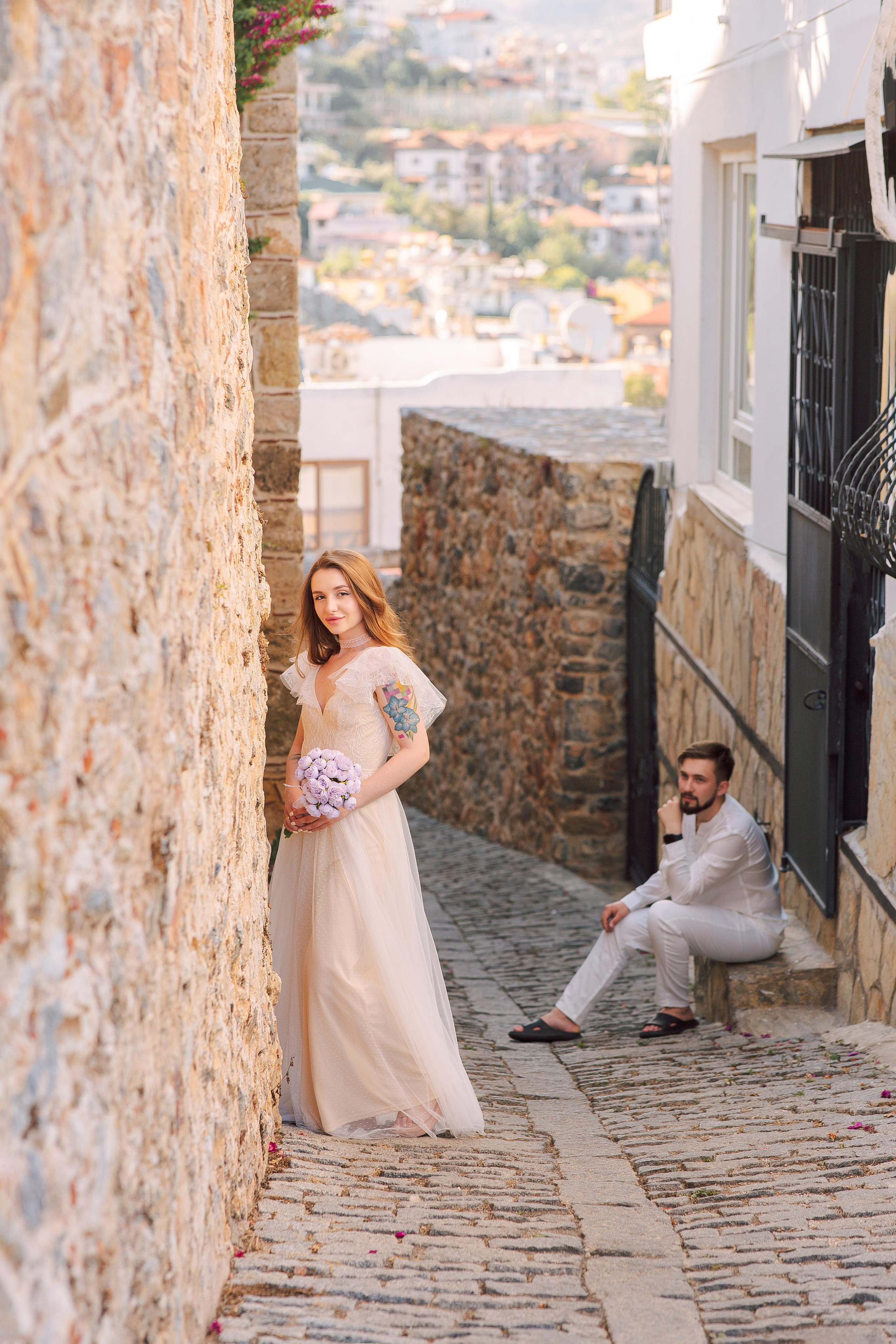 Romantic Love Story at Alanya Castle | Couple Photography. Professional Photographer in Alanya, Side, Belek, Antalya. Turkiye