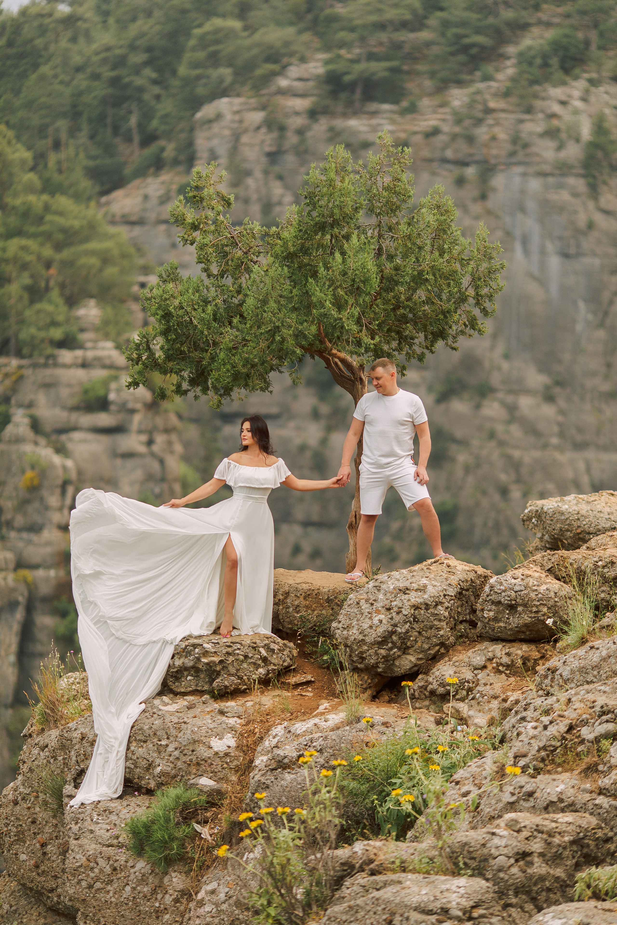 Фотосессия у каньона Тазы. Фотограф в Алании в Турции, Аланья, Сиде, Белек, Анталия, Кемер, Конаклы, Окурджалар. Фотосъемки в Алании. Фотосессия в Алания.Алсу Девели