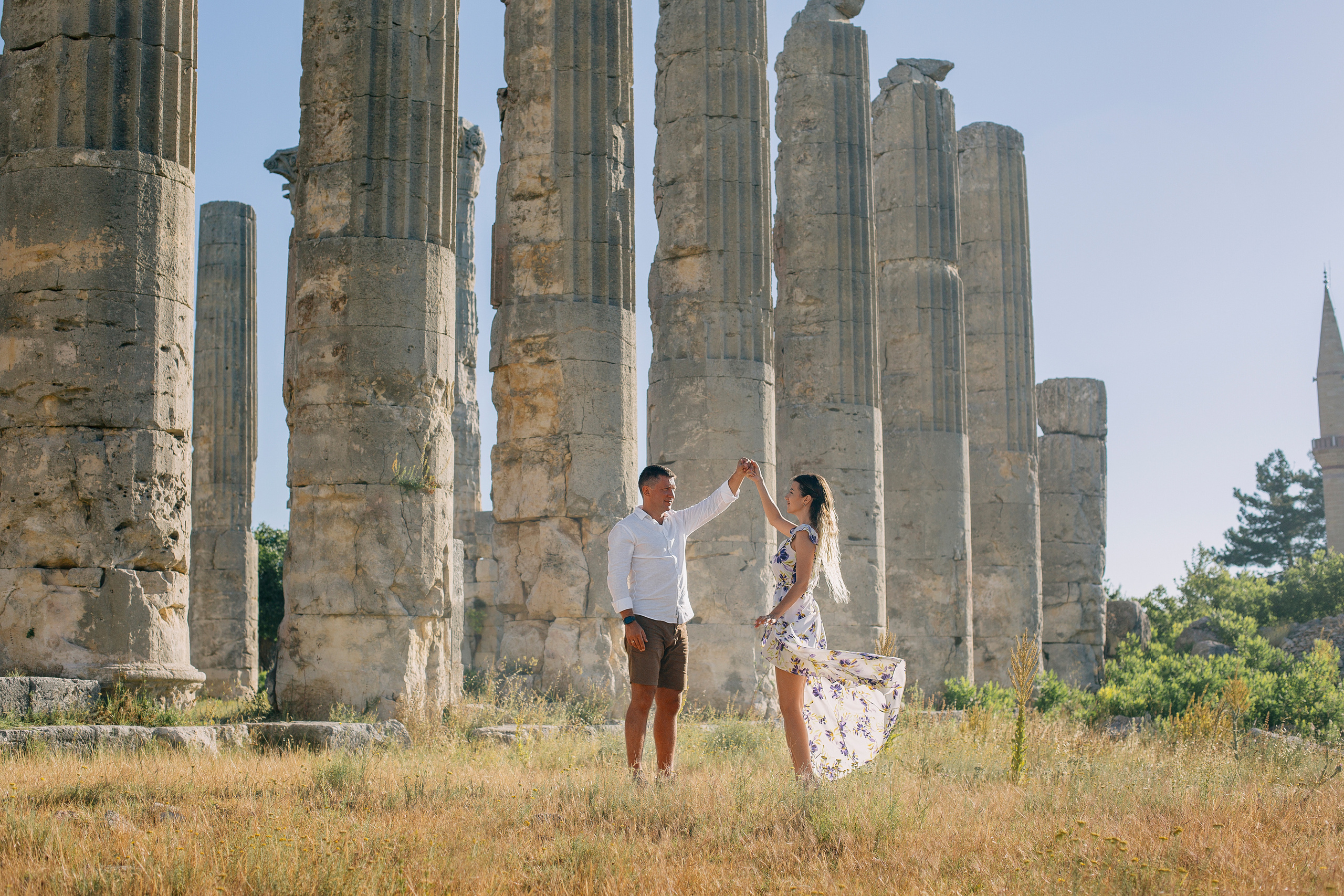 Photo shoot for a couple in Mersin. Professional Photographer in Alanya, Side, Belek | Alsu Develi  Wedding, Family and portrait photo sessions
