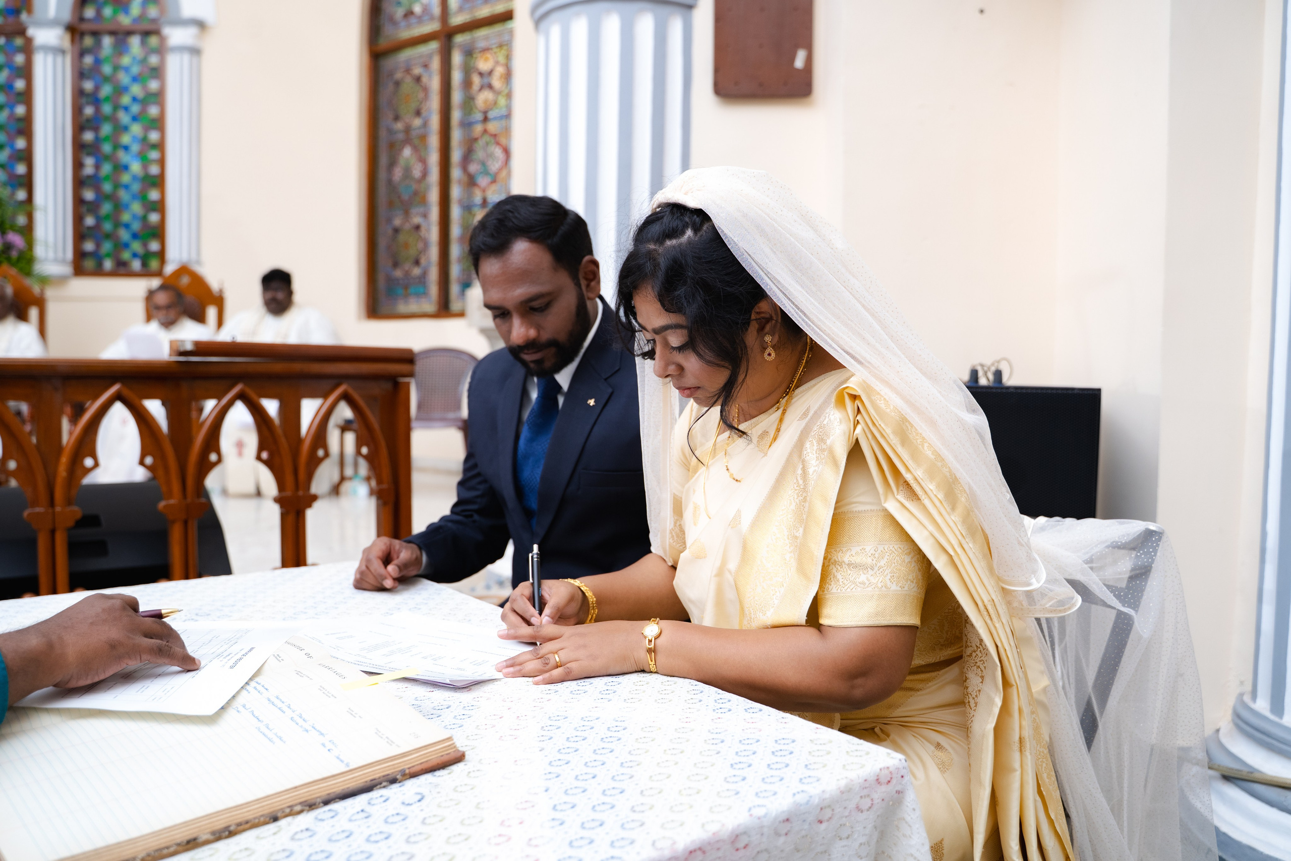 Sarah Deo & Benjamin. Menu