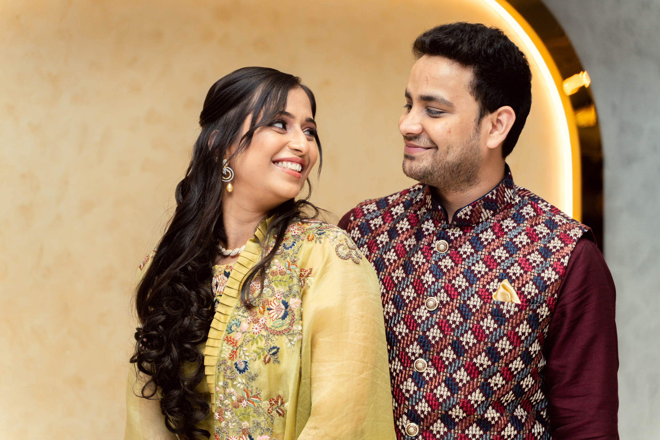 Harshika & Anmol. Menu