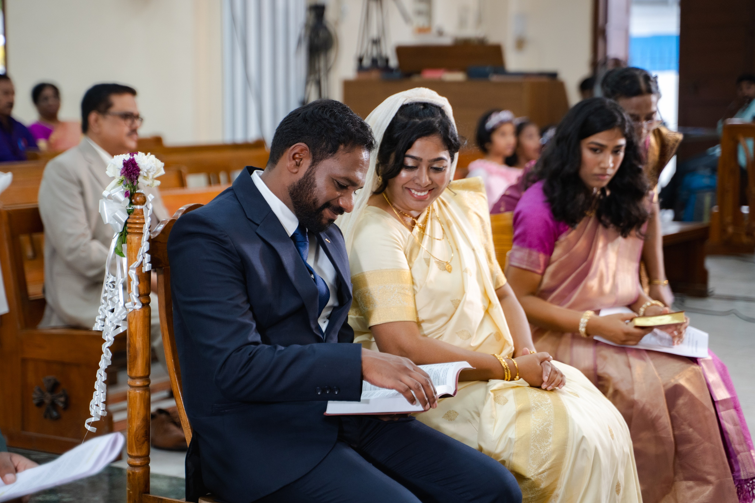 Sarah Deo & Benjamin. Menu