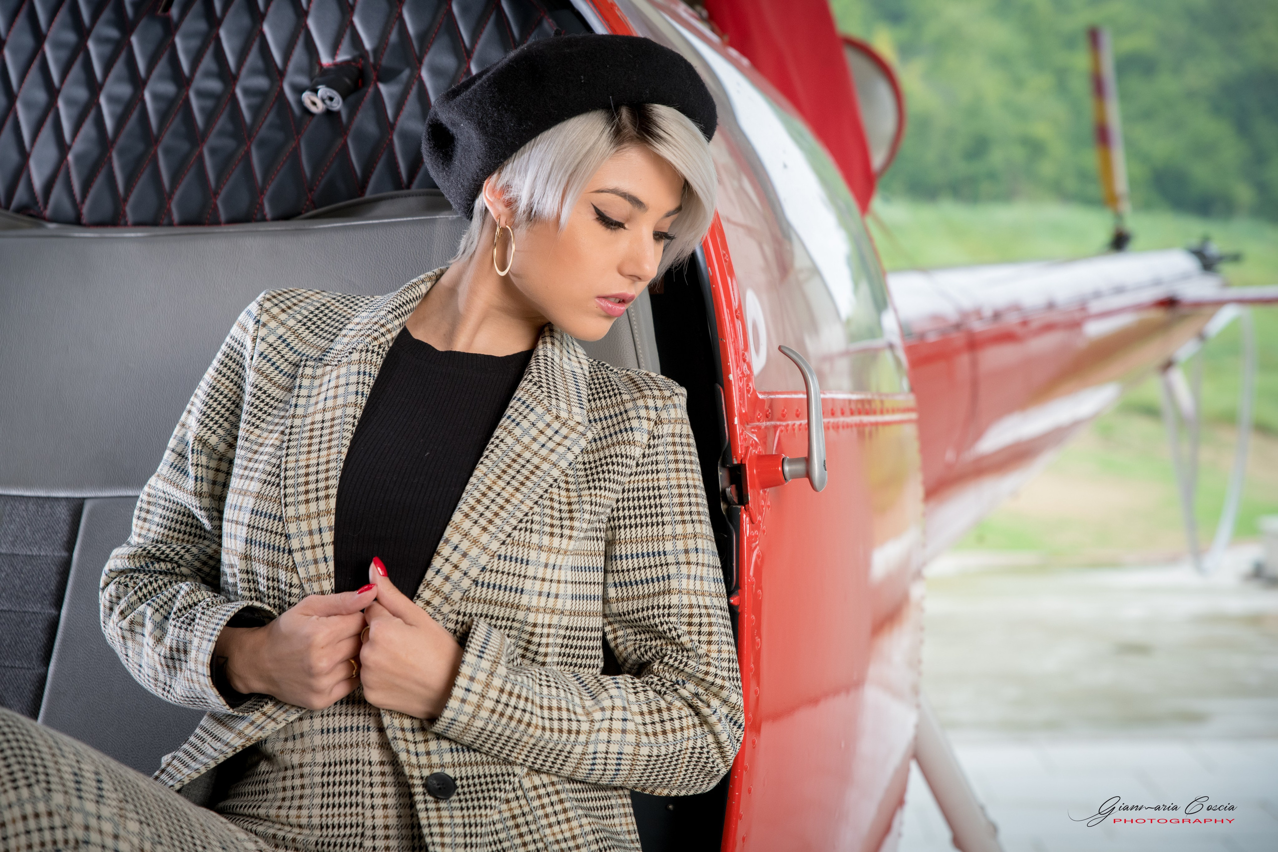 Shooting Giorgia Soleri. “Gianmaria Coscia fotografo per passione”