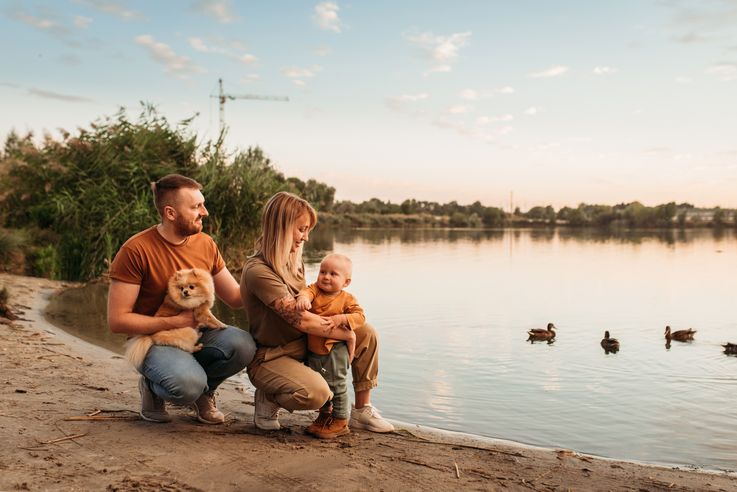 Marina & Artem & Timur. Familien- und Hochzeitsfotografin. Ich arbeite in Koblenz und Rheinlan