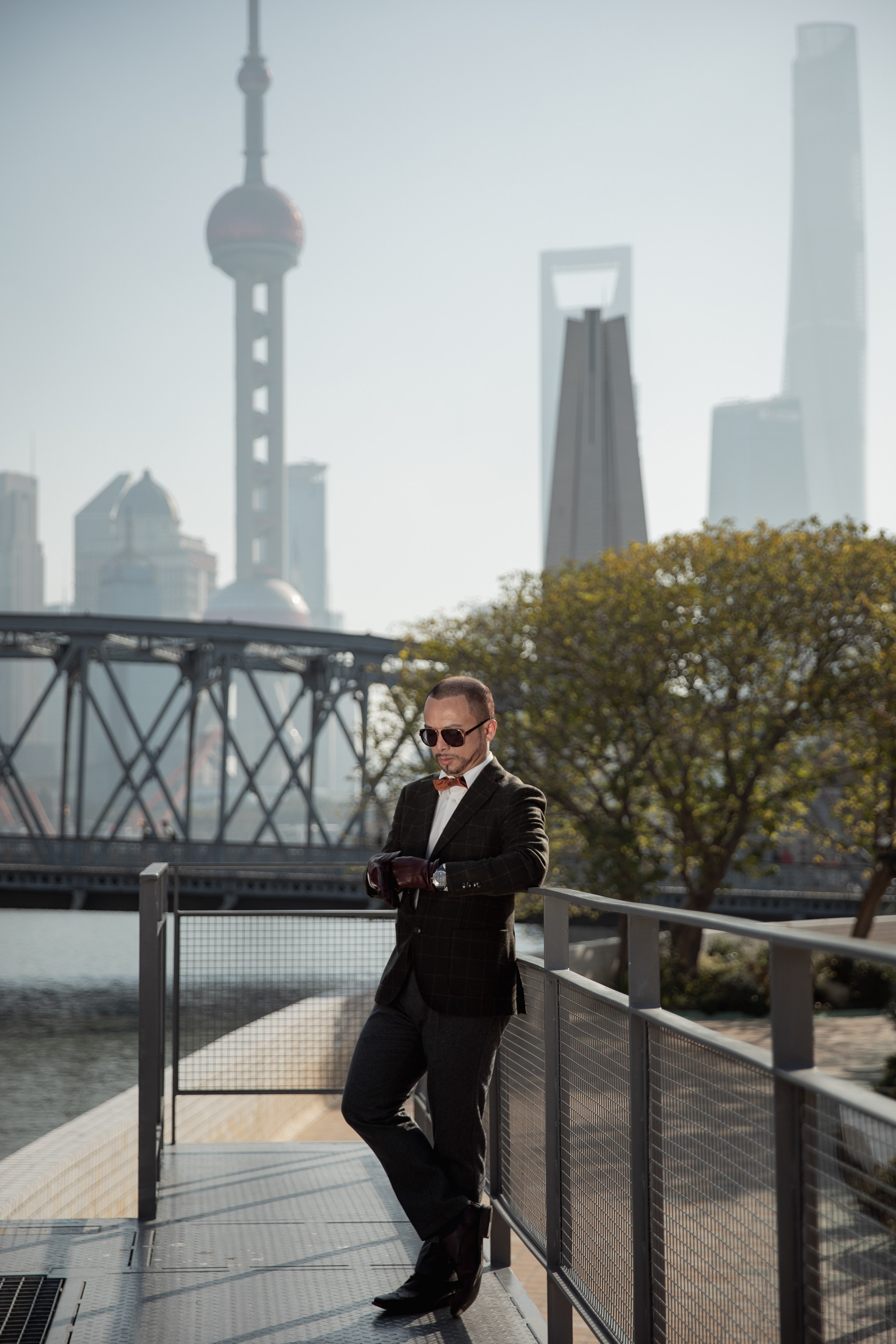 Bjack Chen on the Bund. Фотограф в Шанхае — Лола Пидлуская