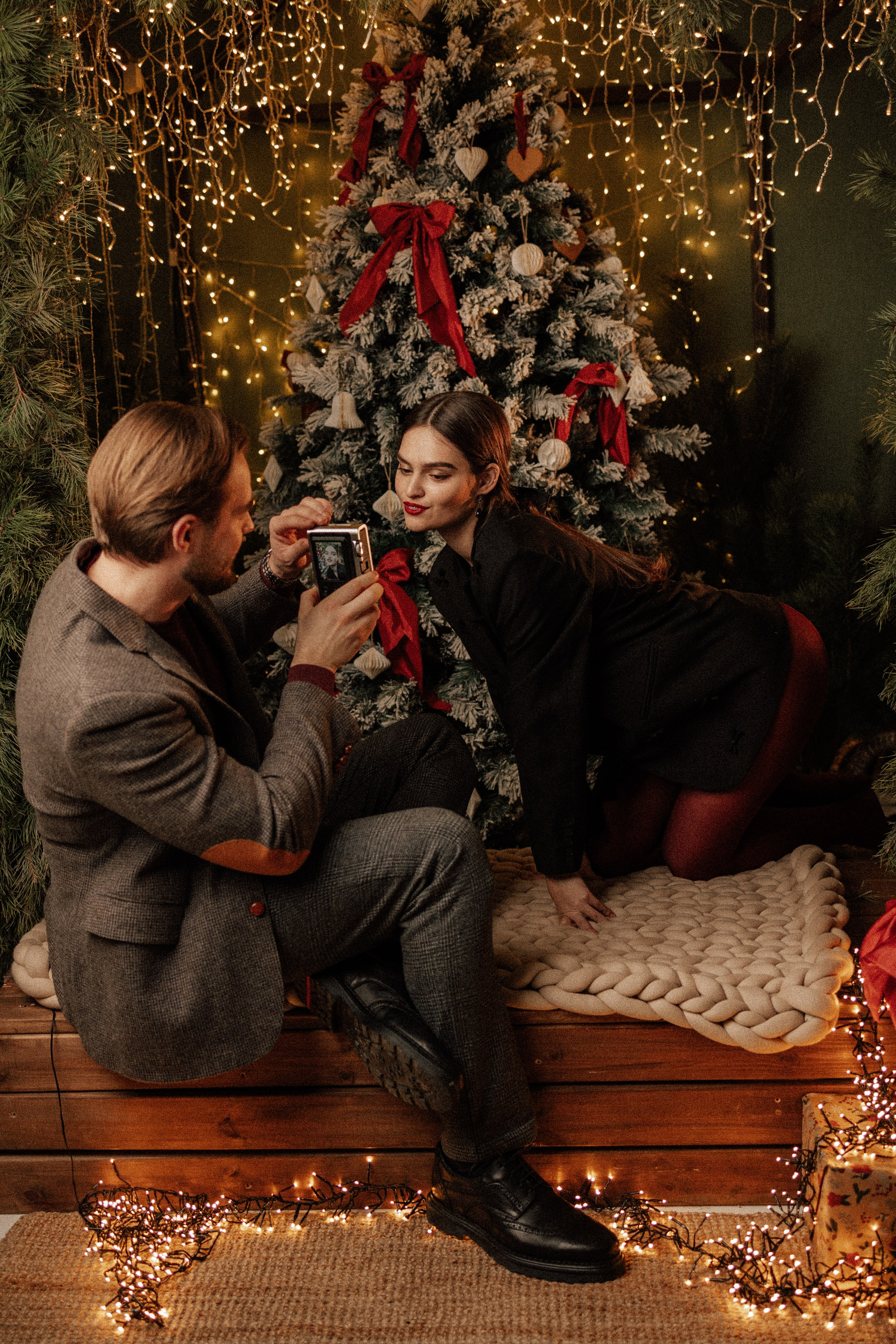 Christmas photoshoot. Destination wedding and fashion photographer in Riga Igor Davidovich