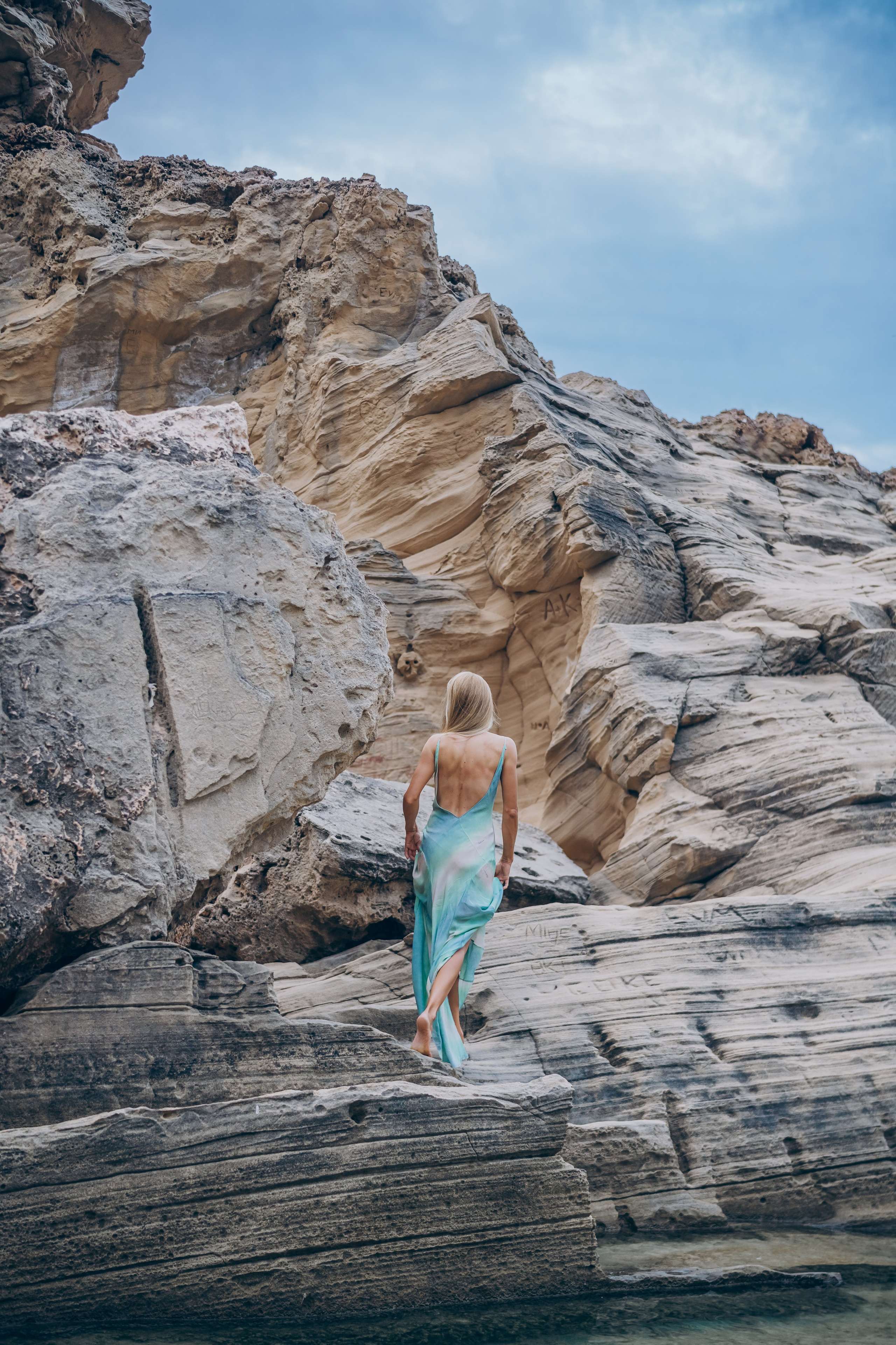 Transformational female photo session. Photographer in Mallorca