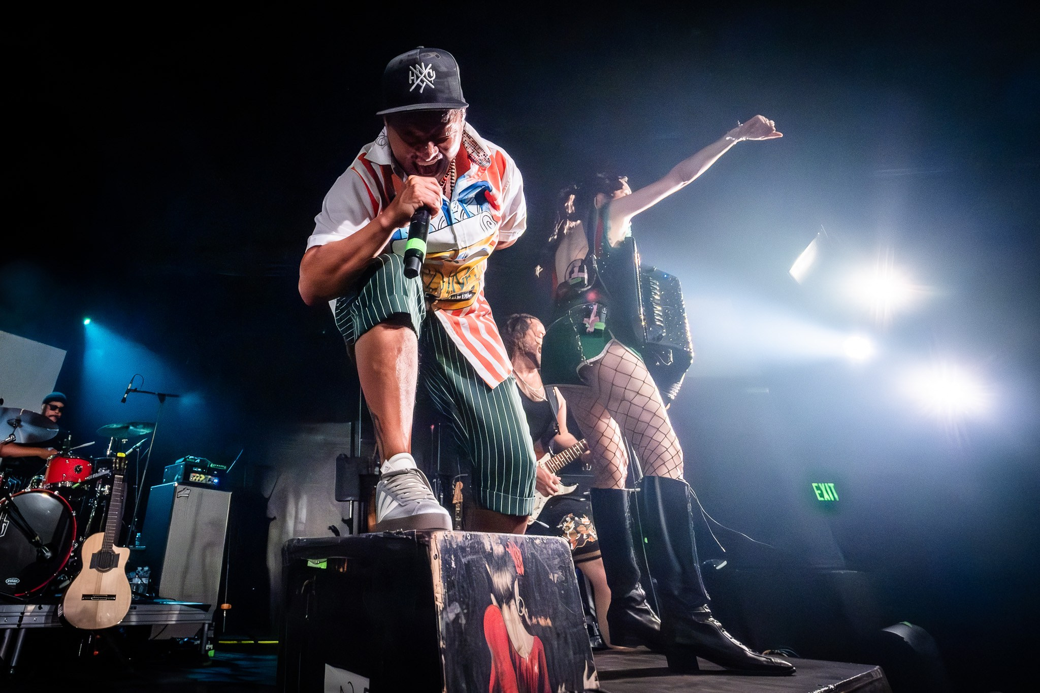 GOGOL BORDELLO / SACRAMENTO. Reportage concert portrait photography in the San Francisco Bay Area