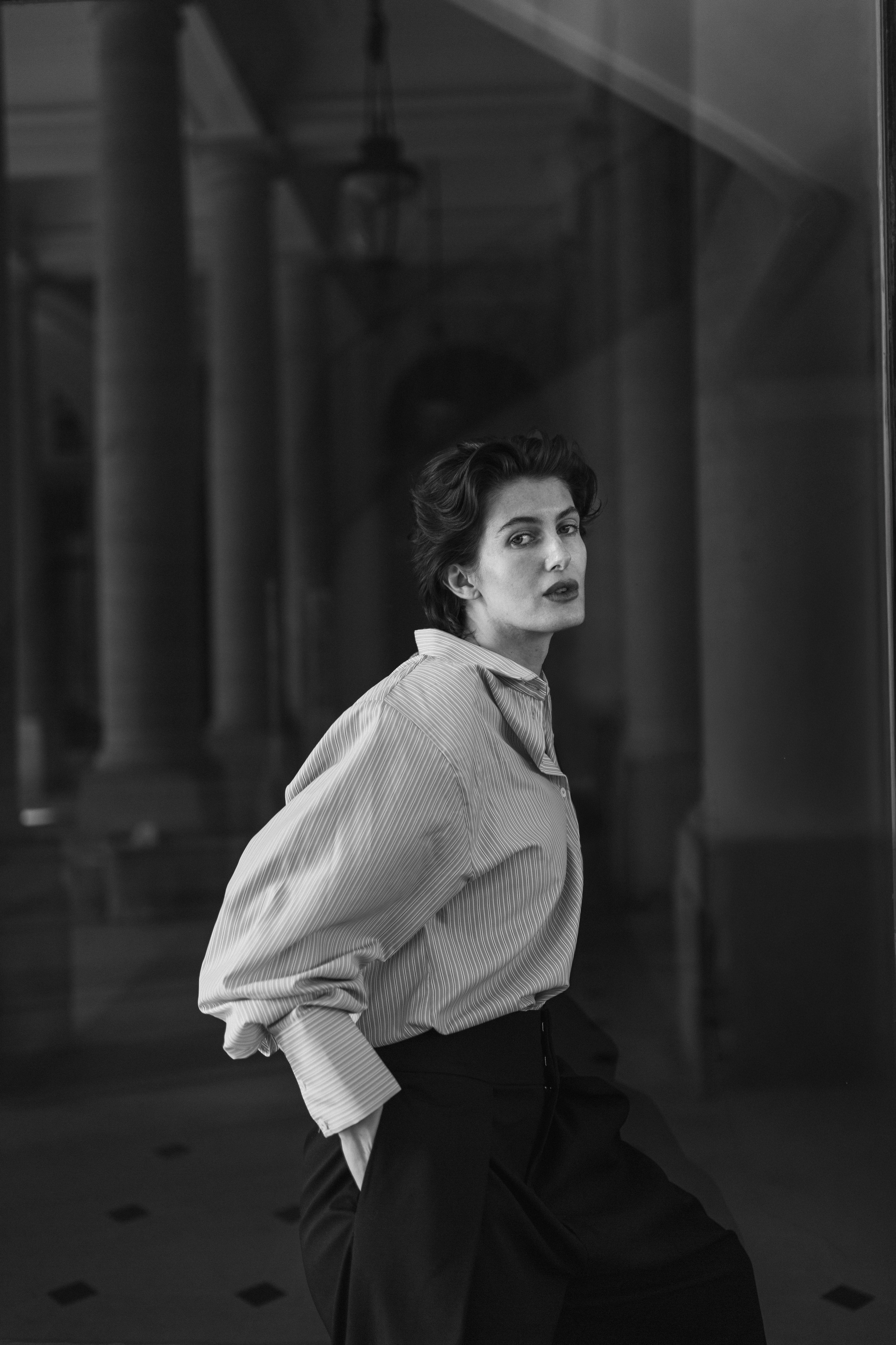 Woman portrait. Photographer Rouen, France