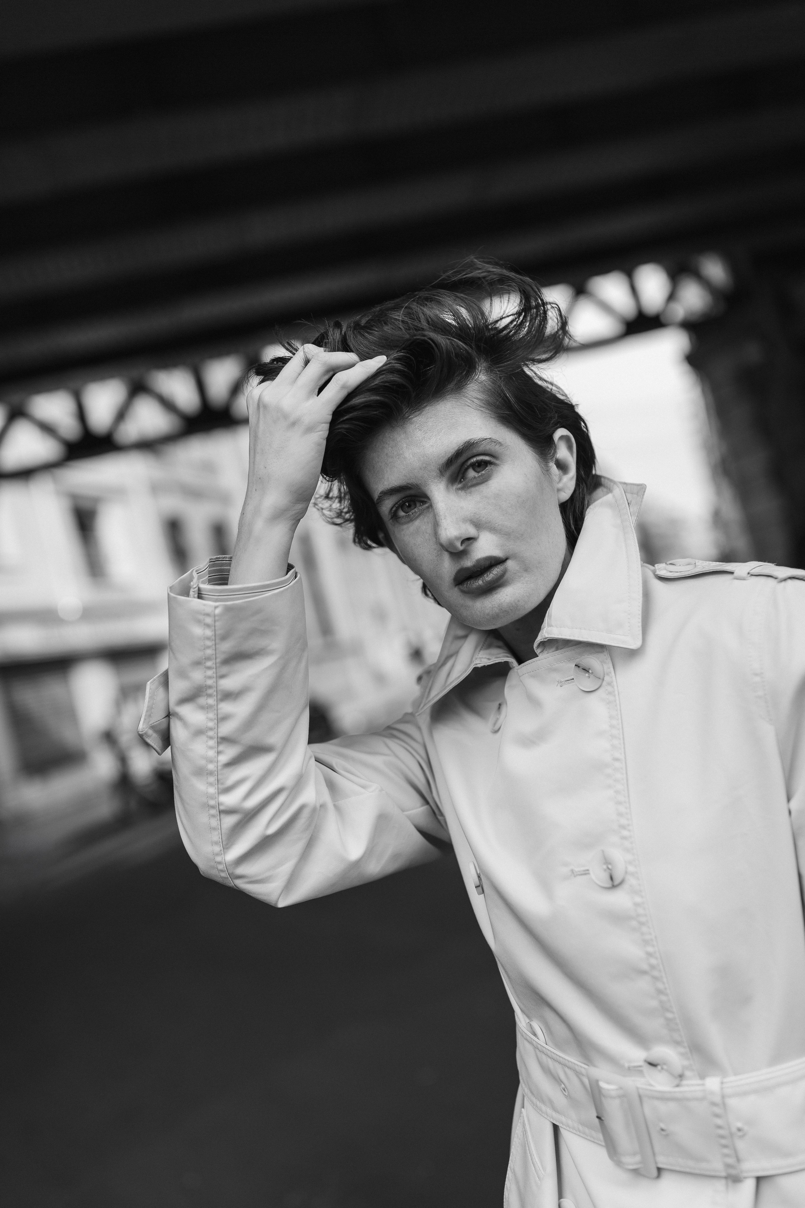 Woman portrait. Photographer Rouen, France