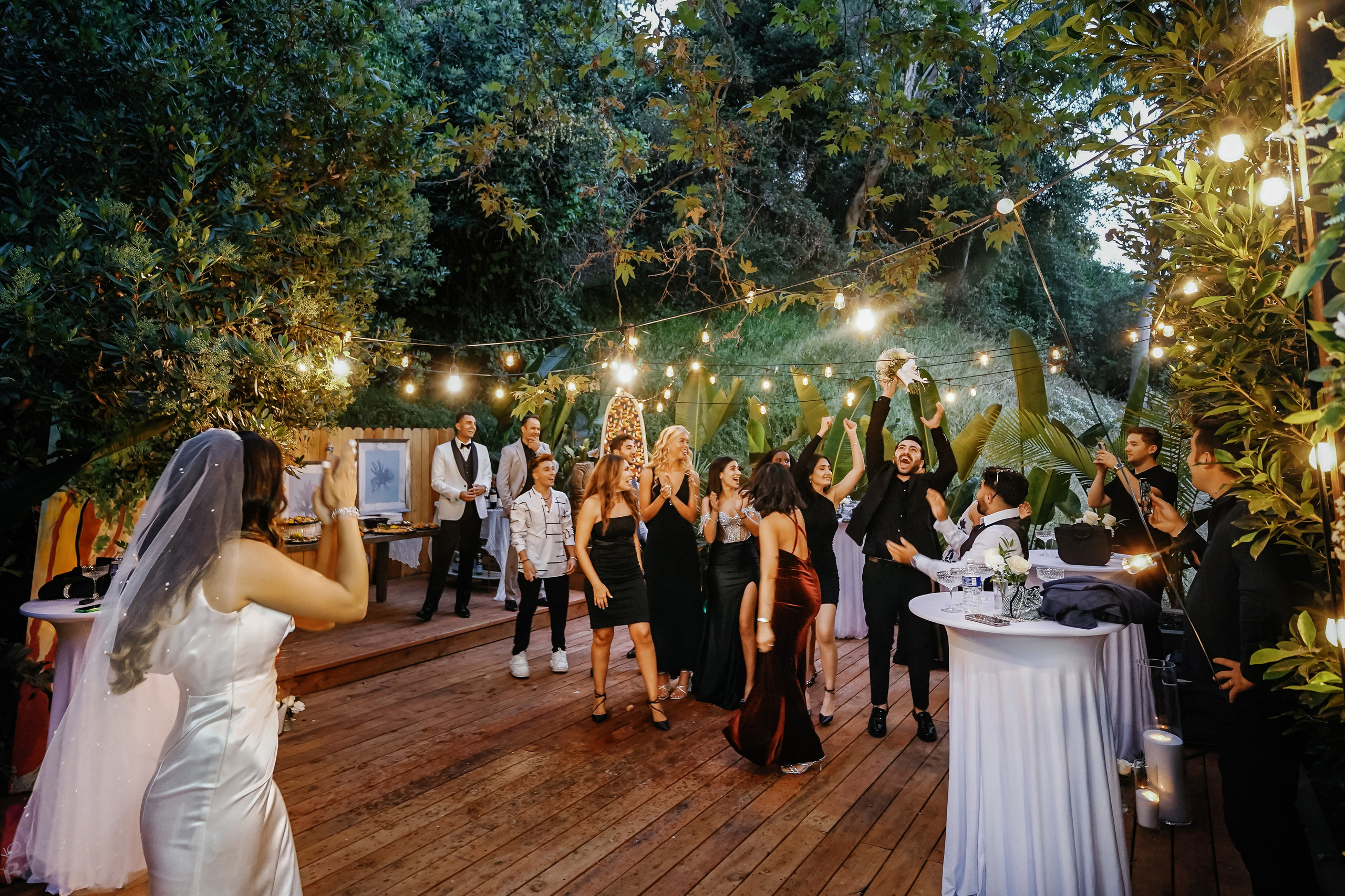 Wedding at the Hollywood Sign Venue, Los Angeles, California. Wedding Photography & Videography Team in California, Los Angeles, San Francisco, San Diego and Travel