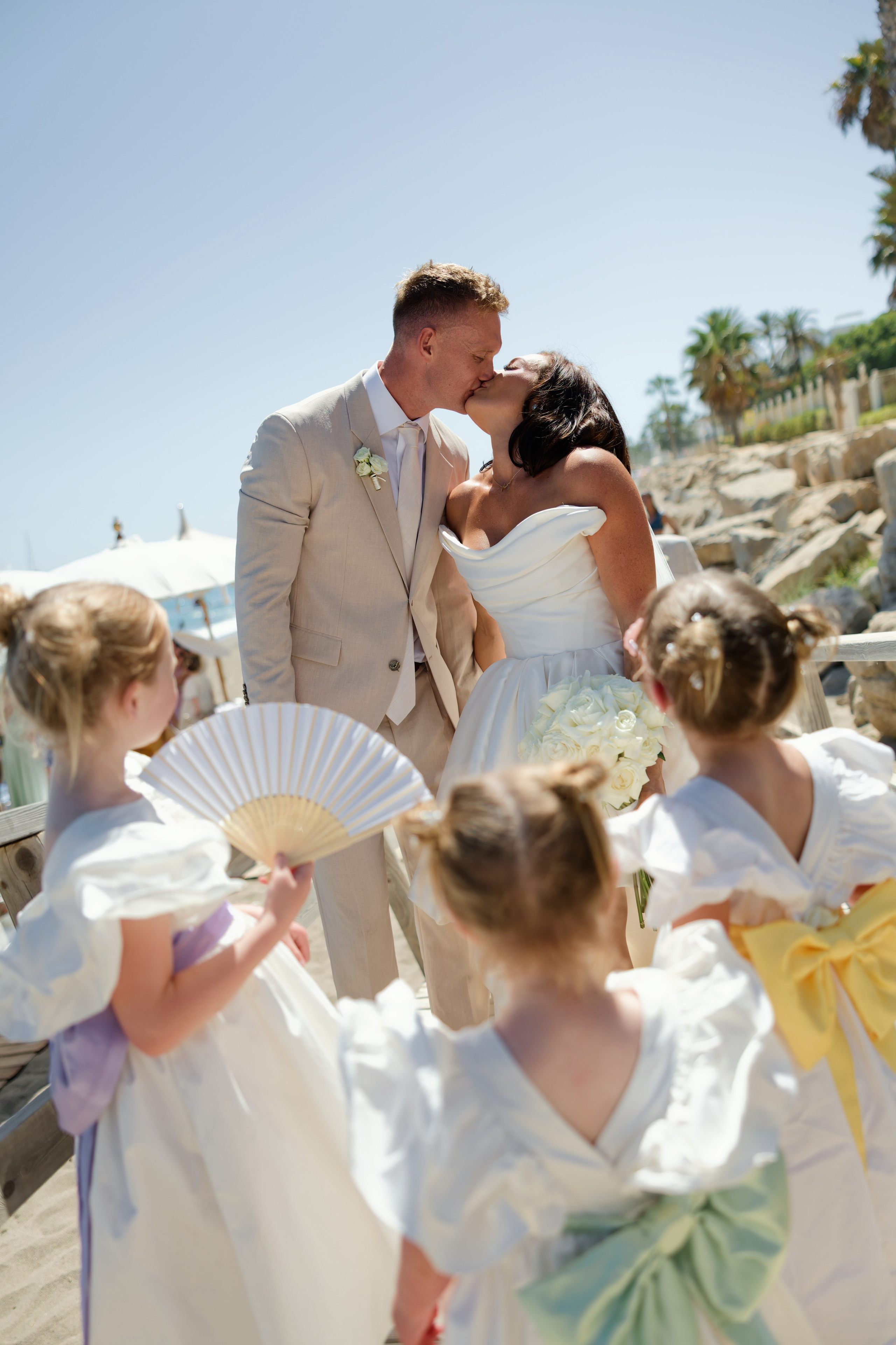 Beach Wedding in Marbella PREVIEW. Destination Wedding Photographer — Nikita Burtsev