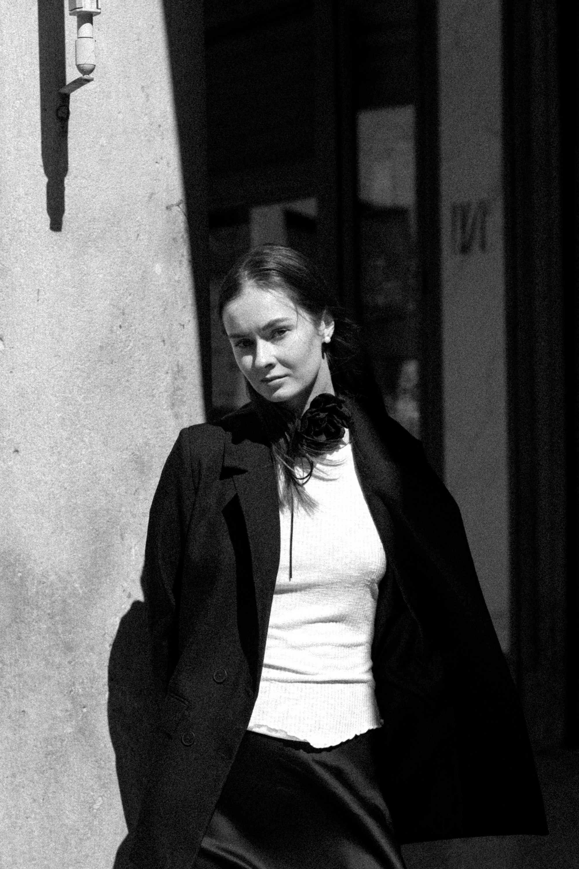 Yulia. BNW Around Photography