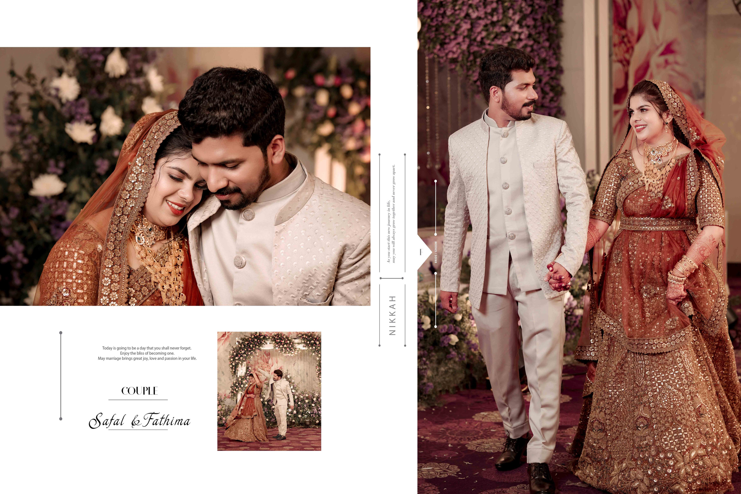 WEDDING ALBUM SHOWCASE. NTURE WEDDING