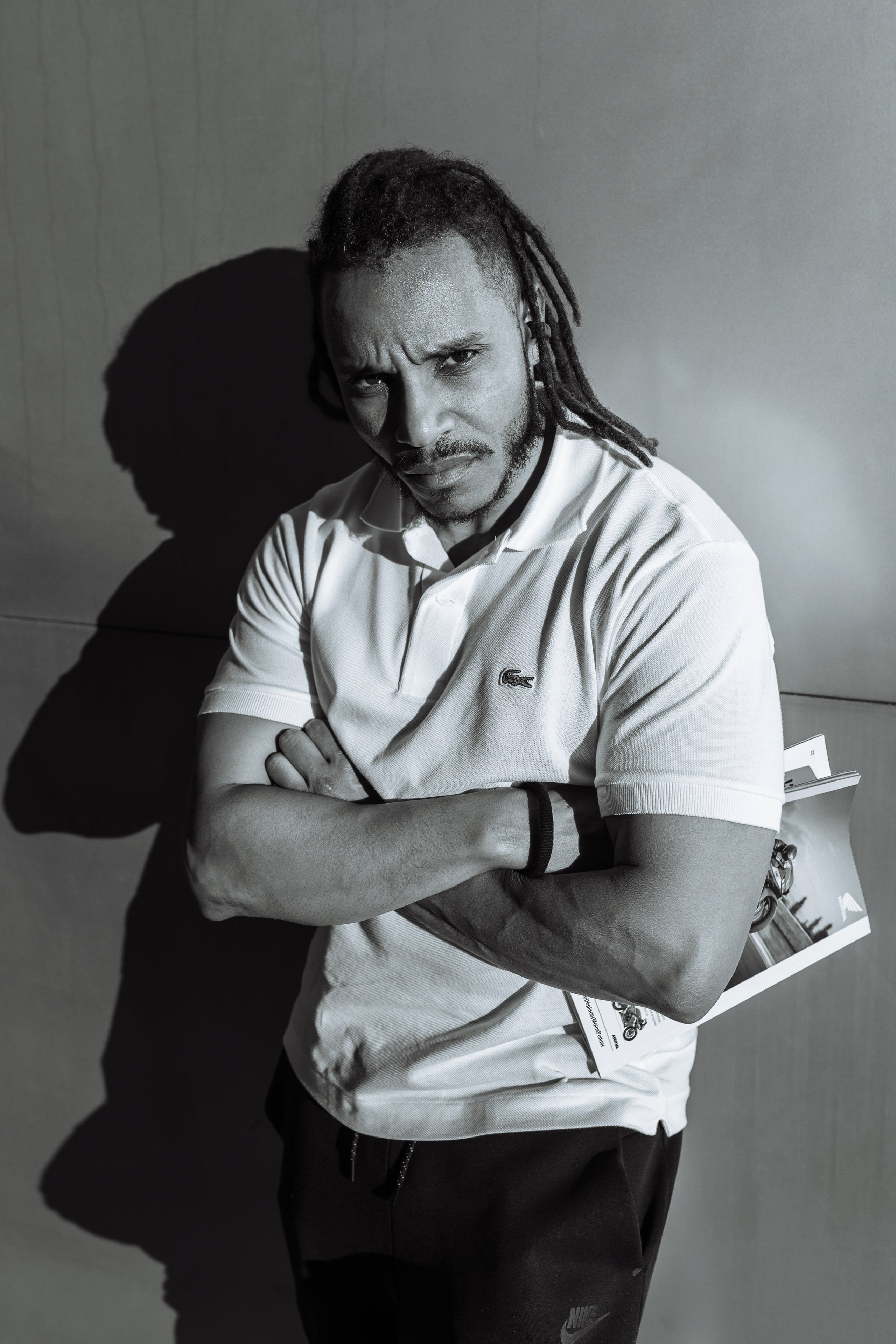 Мужской портрет чб