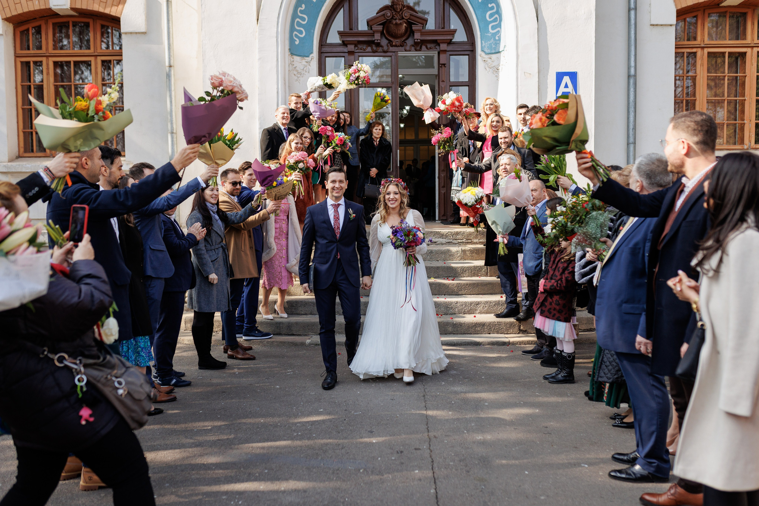 Cununie civila Francesca si Lucian. Fotograf nunta Bucuresti - Manu Ivanciu