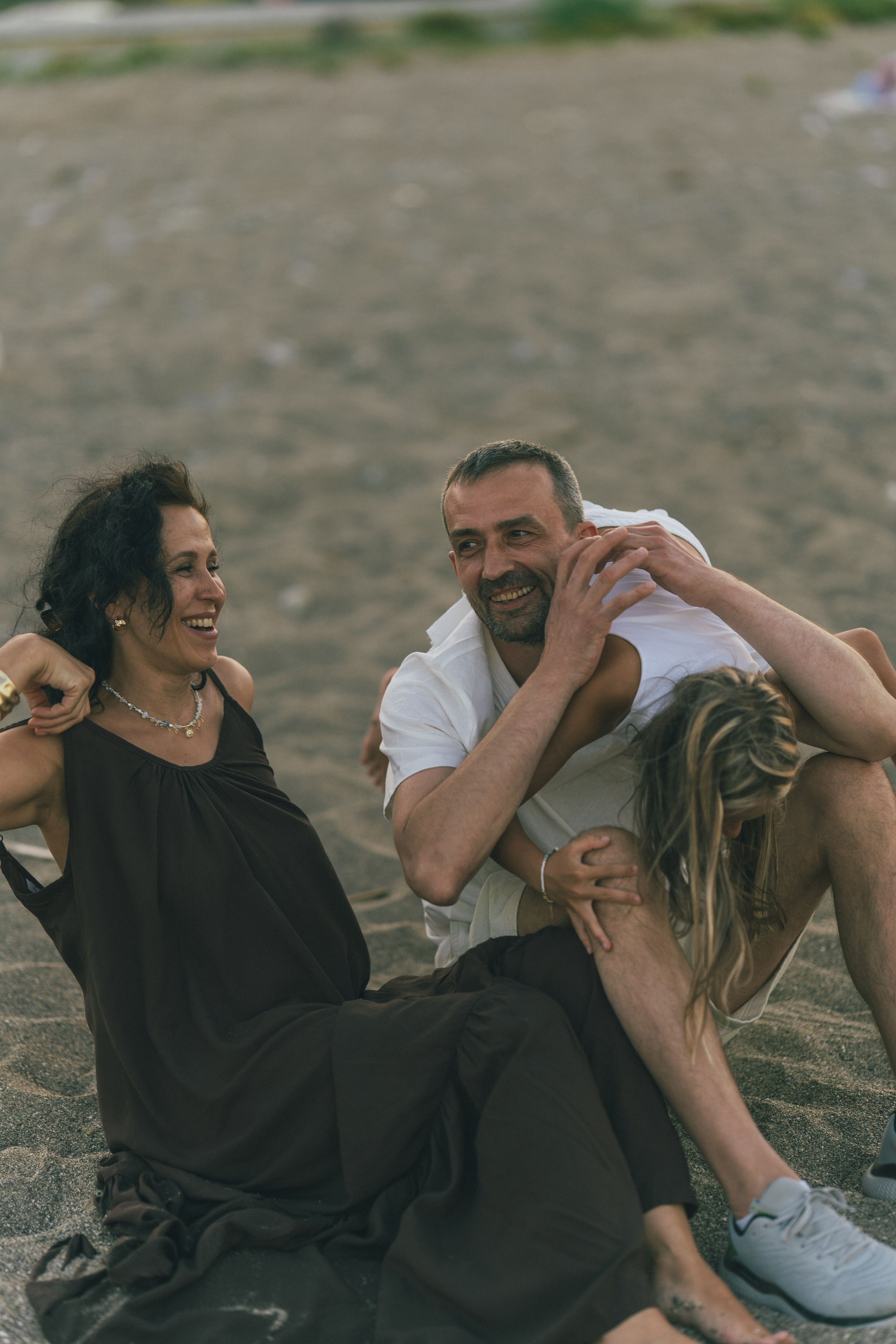 Оля, Слава и Лера. Family photographer in Oviedo — Yana Razina