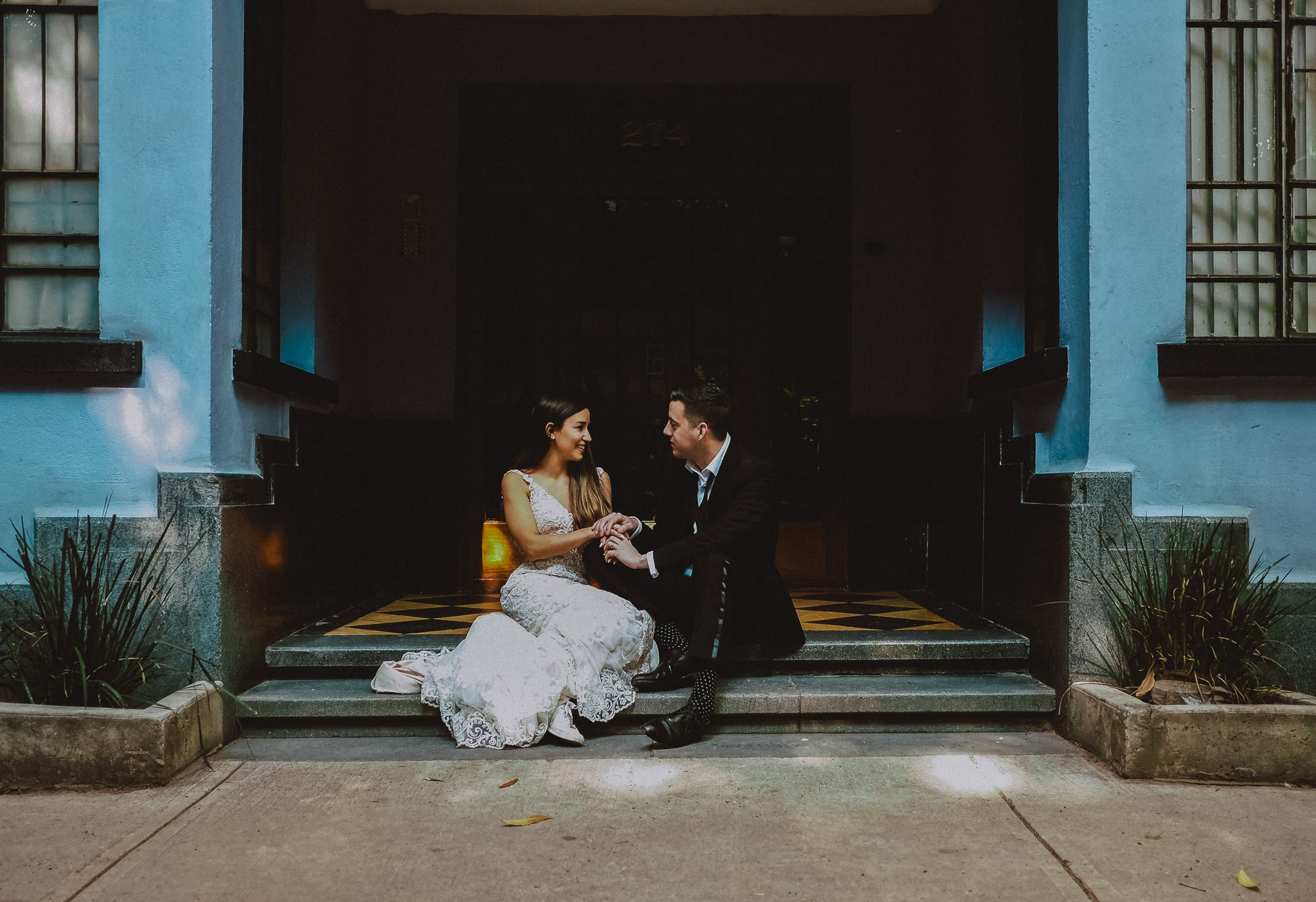 Val & Chris. Wedding and family photographer in Mexico City