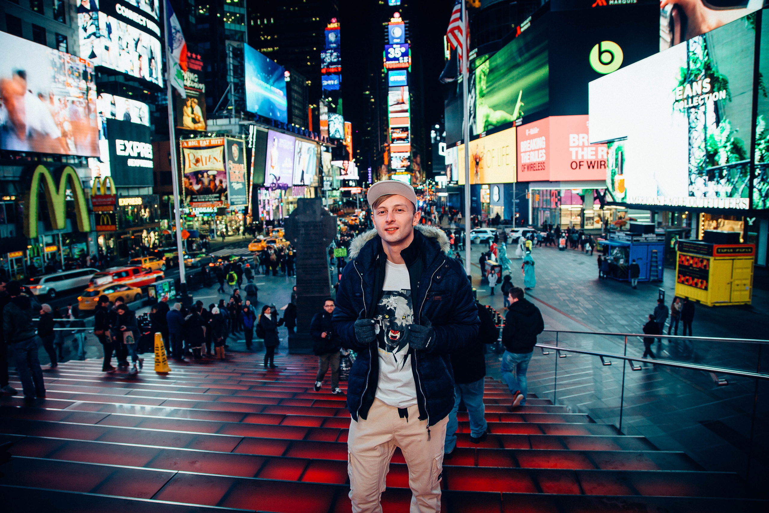 New Year. Photographer New-York