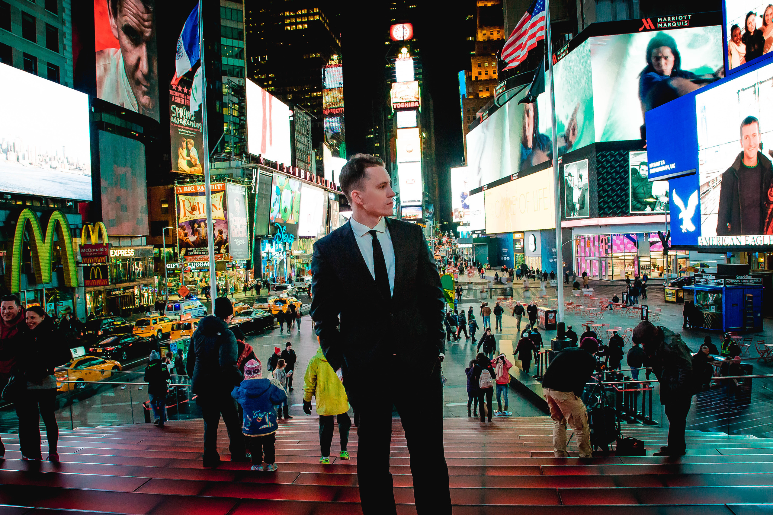 New Year. Photographer New-York