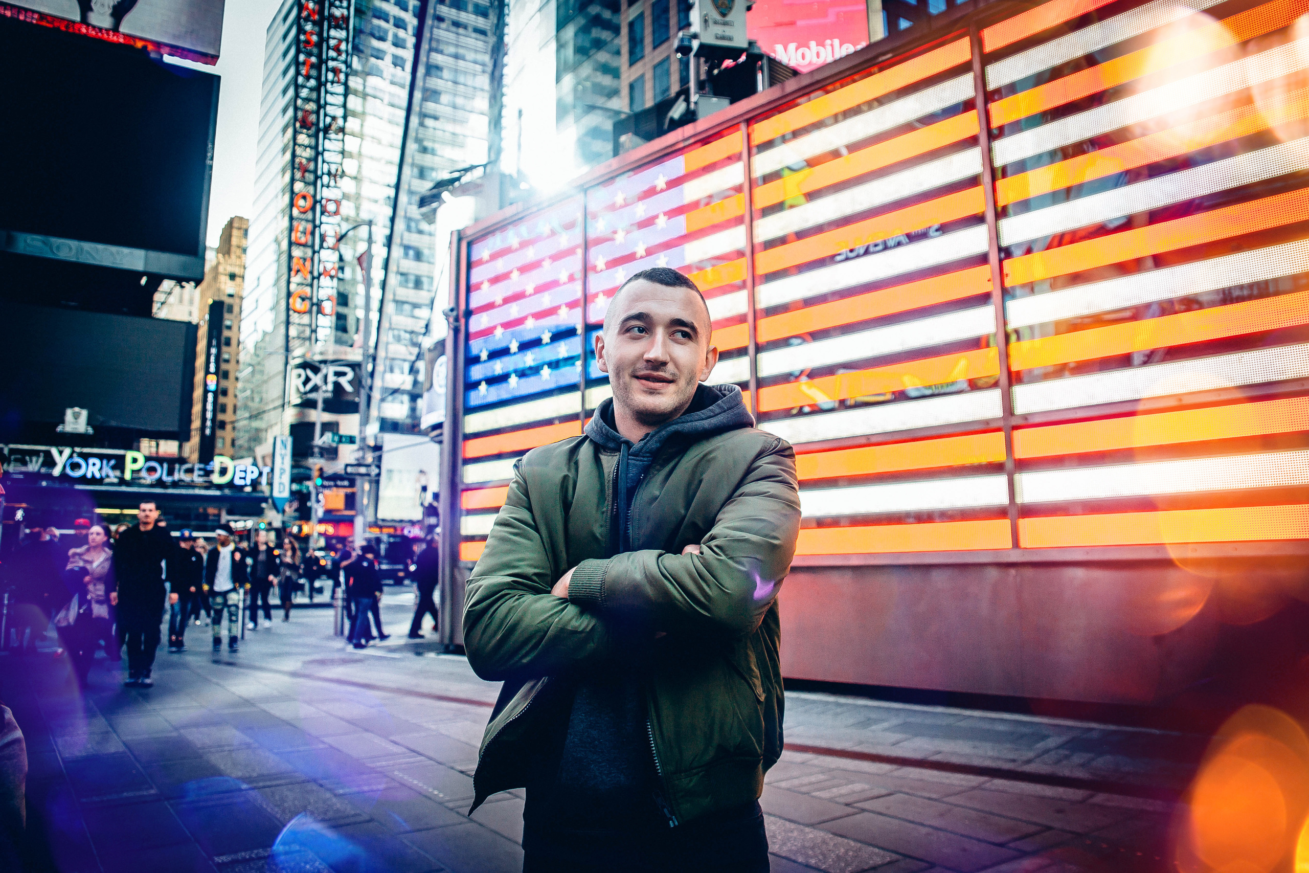 New Year. Photographer New-York